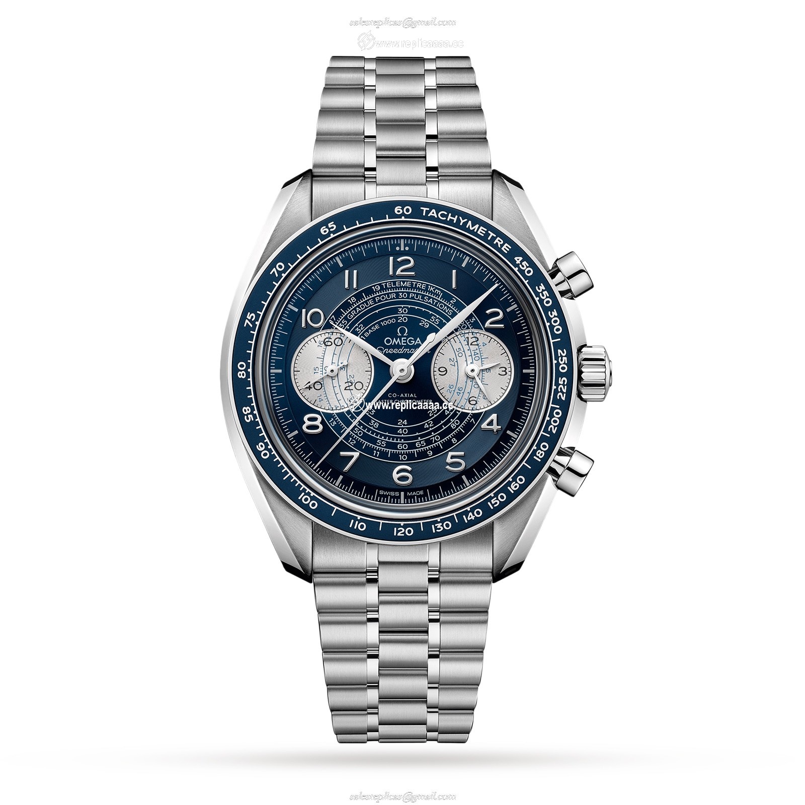 Omega Speedmaster Co-Axial Master Chronometer 43mm Mens O32930435103001 1 Omega Speedmaster Co-Axial Master Chronometer 43mm Mens O32930435103001