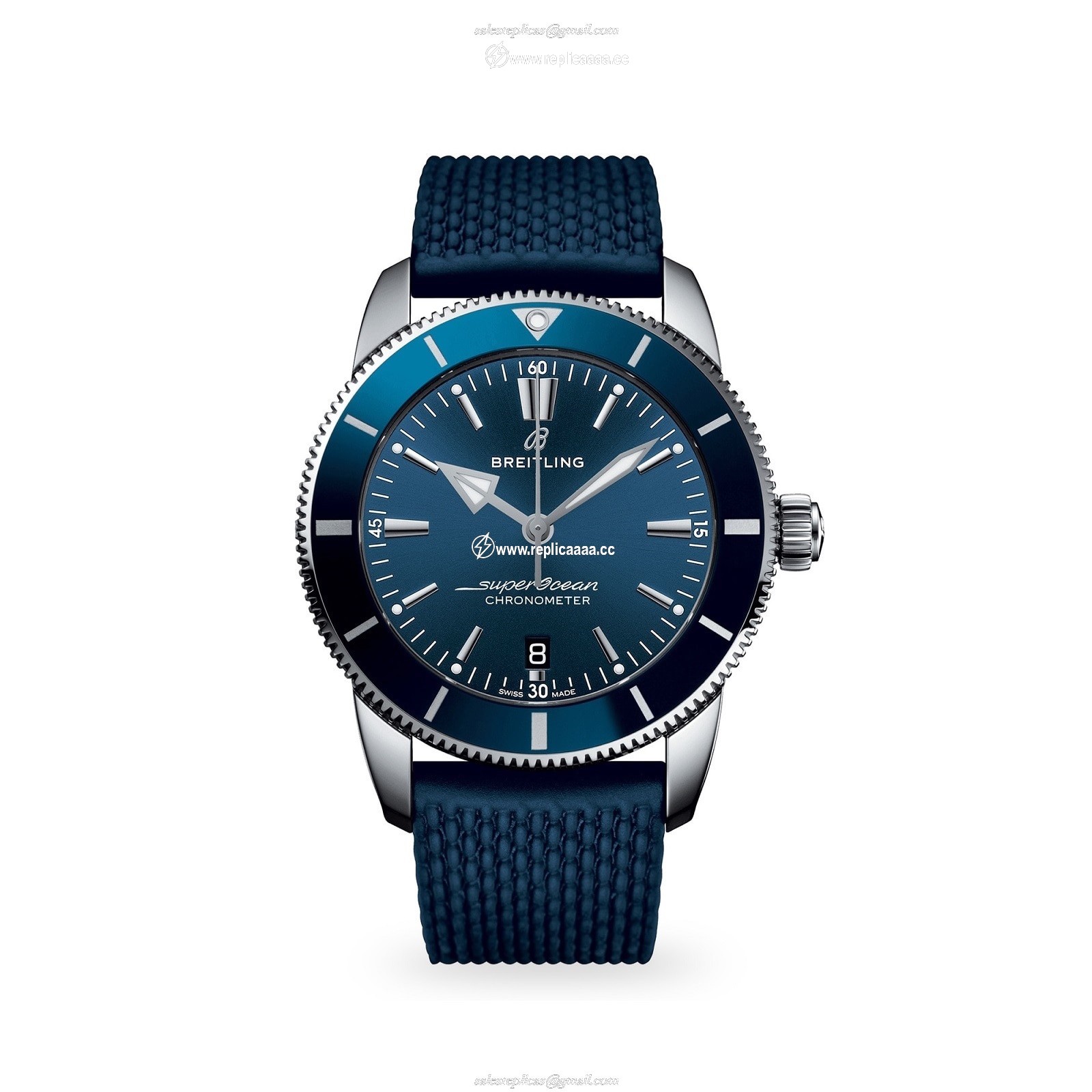 Breitling Superocean Heritage B20 Automatic 44 Stainless Steel Rubber Strap details AB2030161C1S1 1 Breitling Superocean Heritage B20 Automatic 44 Stainless Steel Rubber Strap details AB2030161C1S1