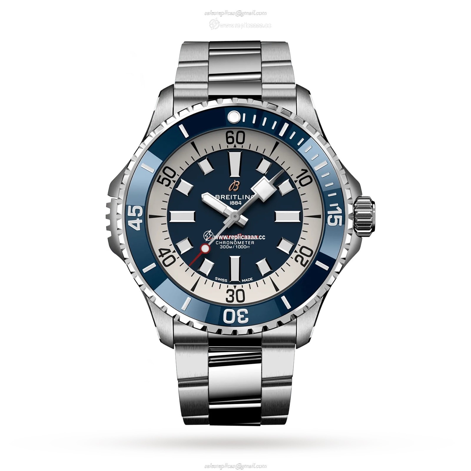 Breitling Superocean Automatic 46 Stainless Steel details A17378E71C1A1 1 Breitling Superocean Automatic 46 Stainless Steel details A17378E71C1A1