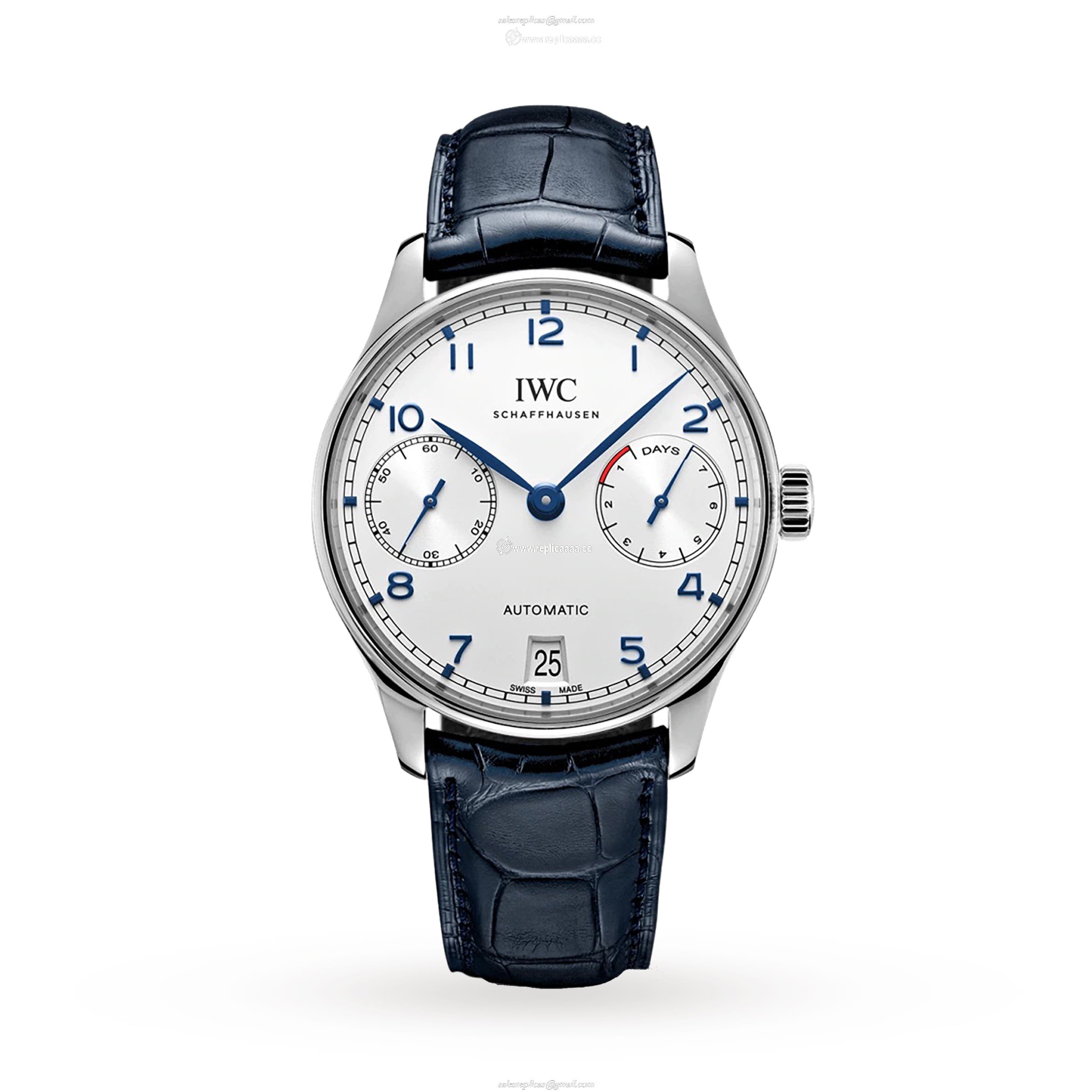 IWC Portugieser 42mm Mens details IW500705 1 IWC Portugieser 42mm Mens details IW500705