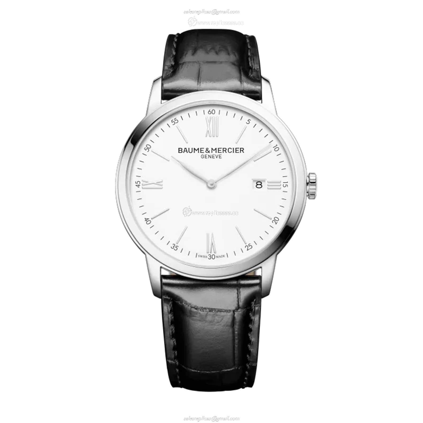 Baume & Mercier Classima 42mm Mens details White M0A10414