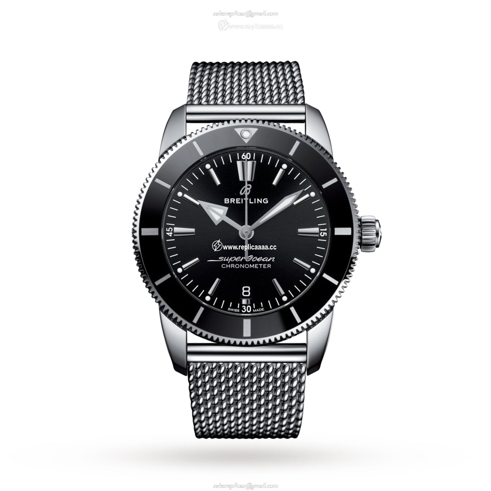 Breitling Superocean Heritage B20 Automatic 44 Stainless Steel details AB2030121B1A1 1 Breitling Superocean Heritage B20 Automatic 44 Stainless Steel details AB2030121B1A1