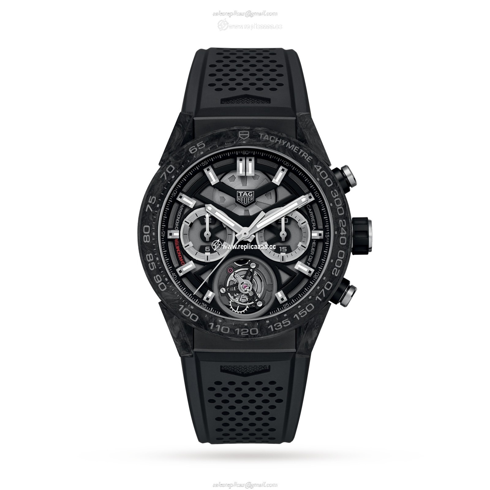 TAG Heuer Carrera Automatic Chronograph 45mm Mens details CAR5A8W.FT6071
