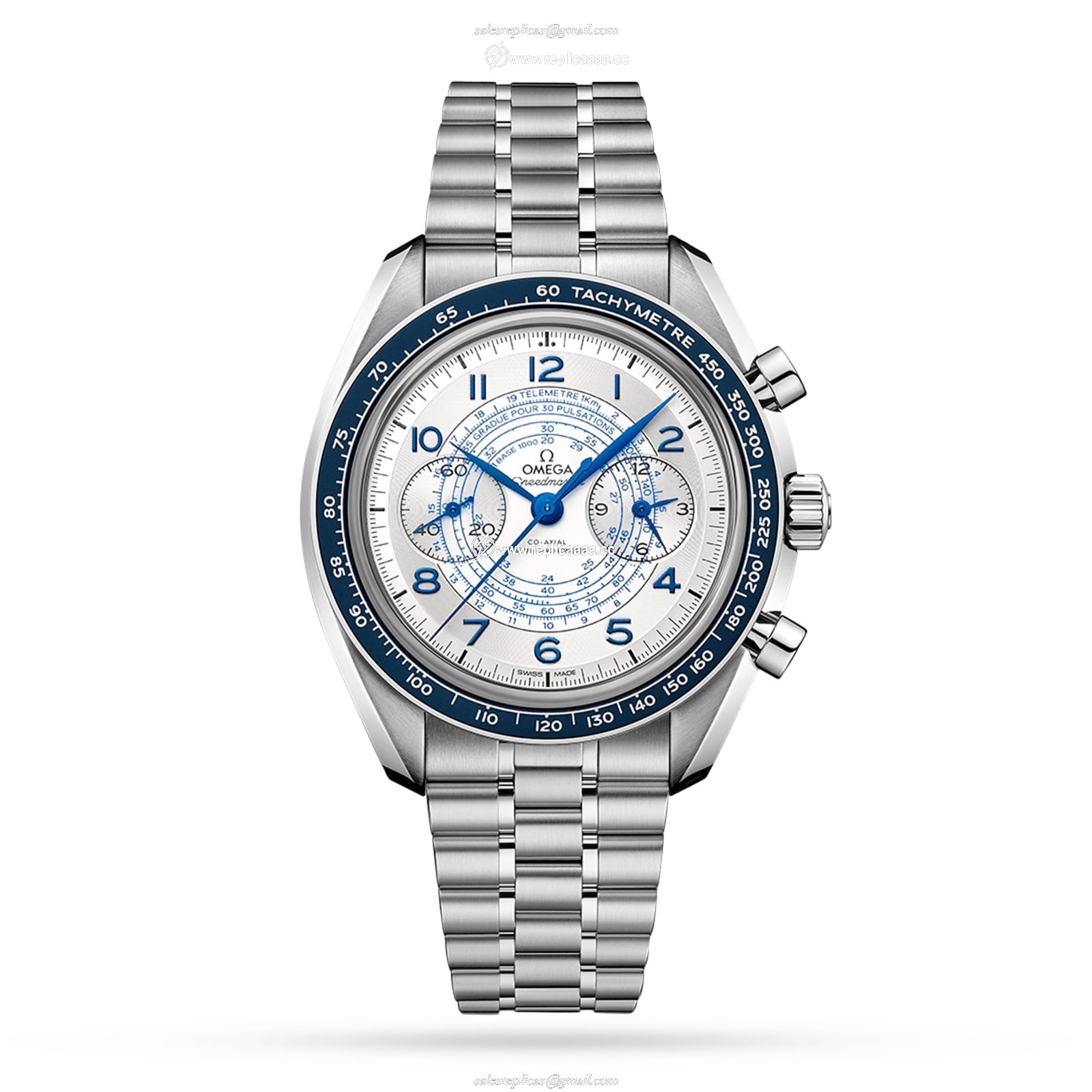 Omega Speedmaster Co-Axial Master Chronometer 43mm Mens O32930435102001 1 Omega Speedmaster Co-Axial Master Chronometer 43mm Mens O32930435102001
