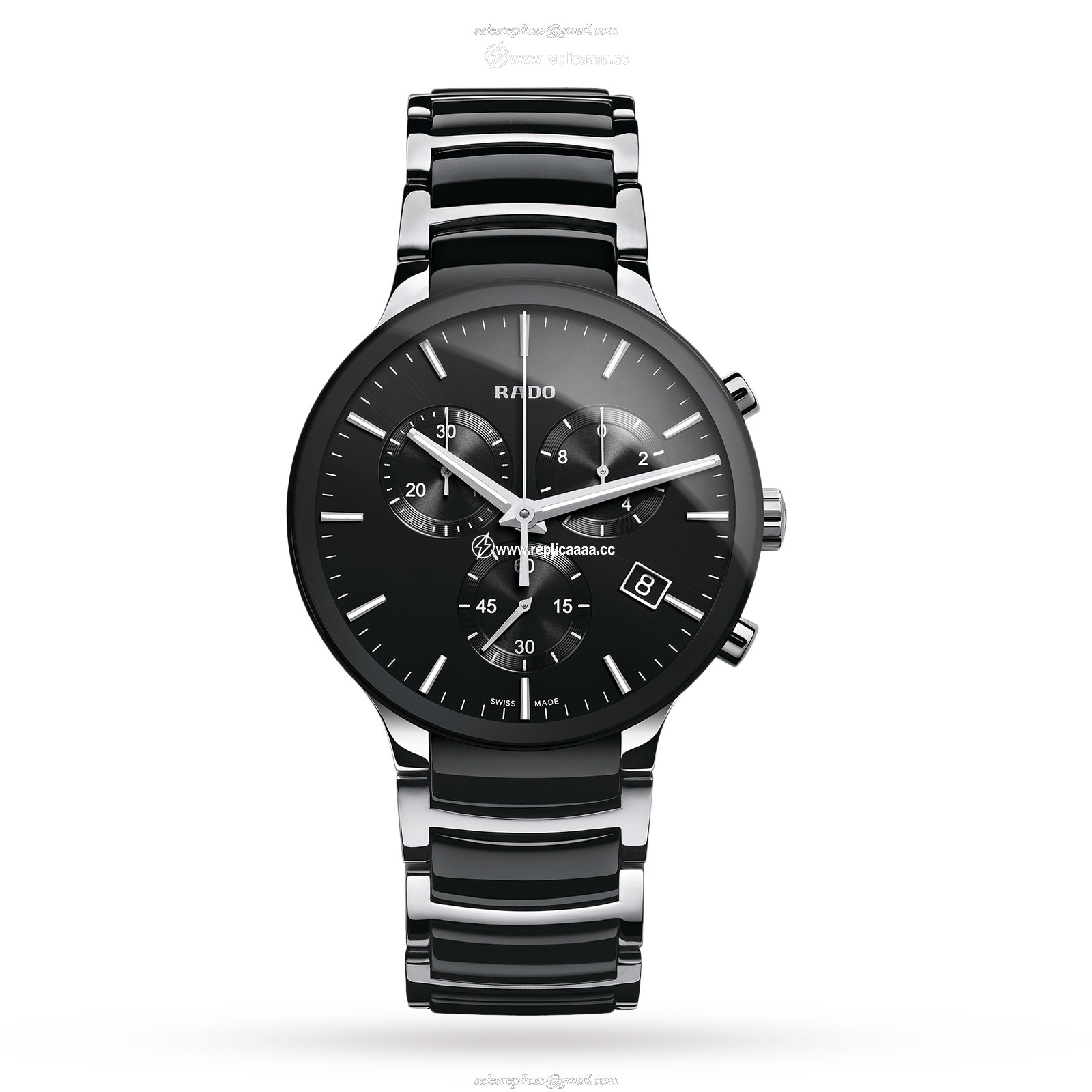 Rado Centrix 44mm Mens details R30130152 1 Rado Centrix 44mm Mens details R30130152
