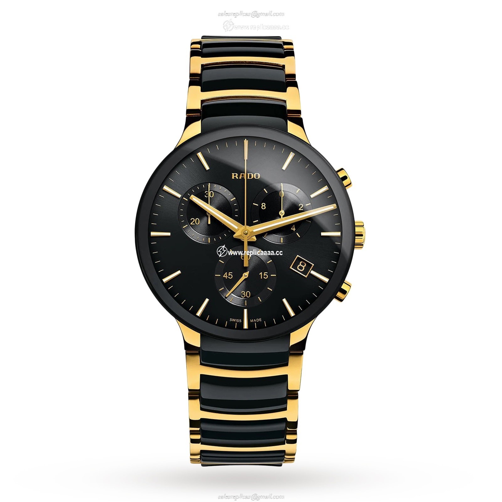Rado Centrix 44mm Mens details R30134162