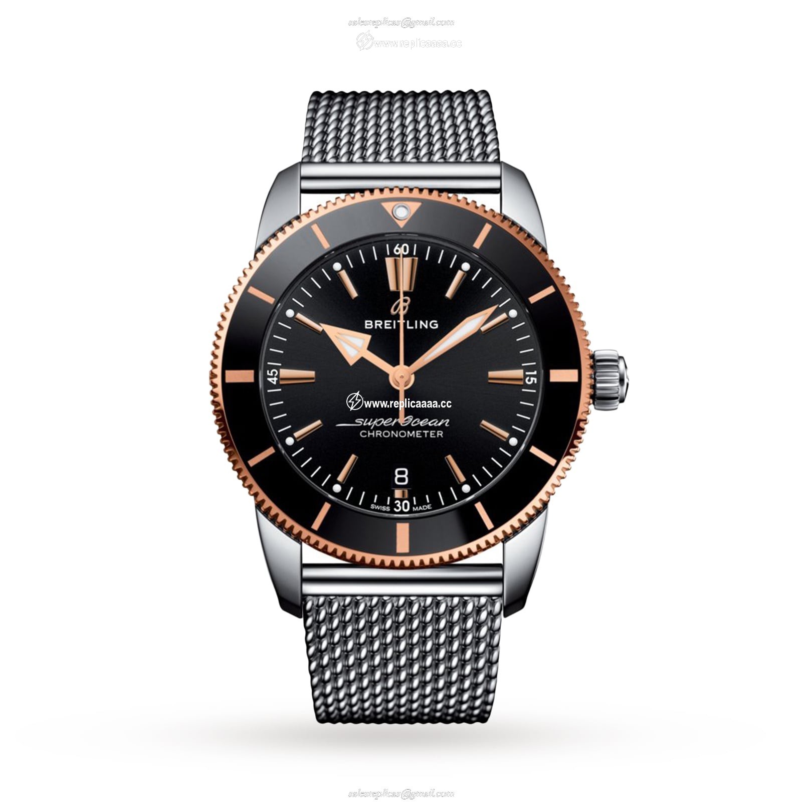 Breitling Superocean Heritage B20 Automatic 44 StainlessSteel details UB2030121B1A1 1 Breitling Superocean Heritage B20 Automatic 44 StainlessSteel details UB2030121B1A1