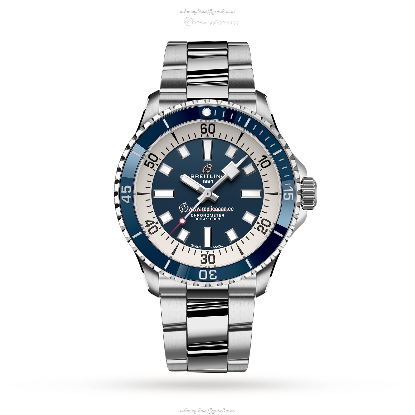 Breitling Superocean Automatic 42 Stainless Steel details A17375E71C1A1 1 Breitling Superocean Automatic 42 Stainless Steel details A17375E71C1A1