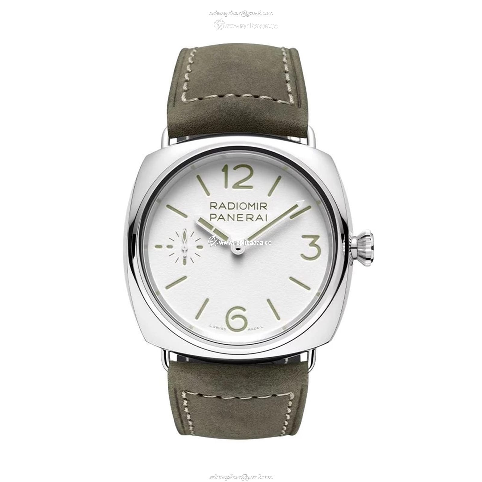 Panerai Radiomir Officine 45mm Mens details White PAM01384