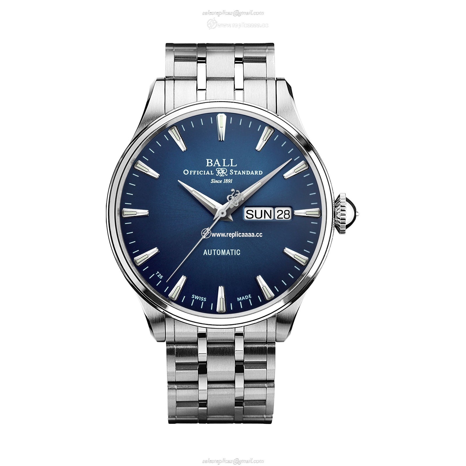 BALL Trainmaster Eternity Automatic 39.5mm Mens details Blue NM2080D-S1J-BE