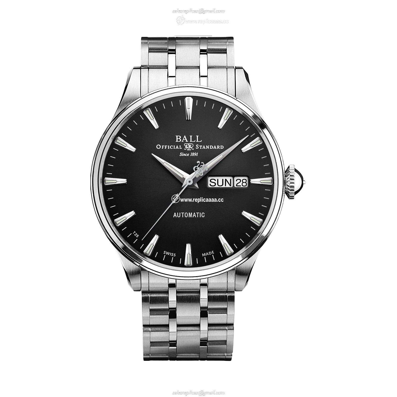BALL Trainmaster Eternity Automatic 39.5mm Mens details Black NM2080D-S1J-BK