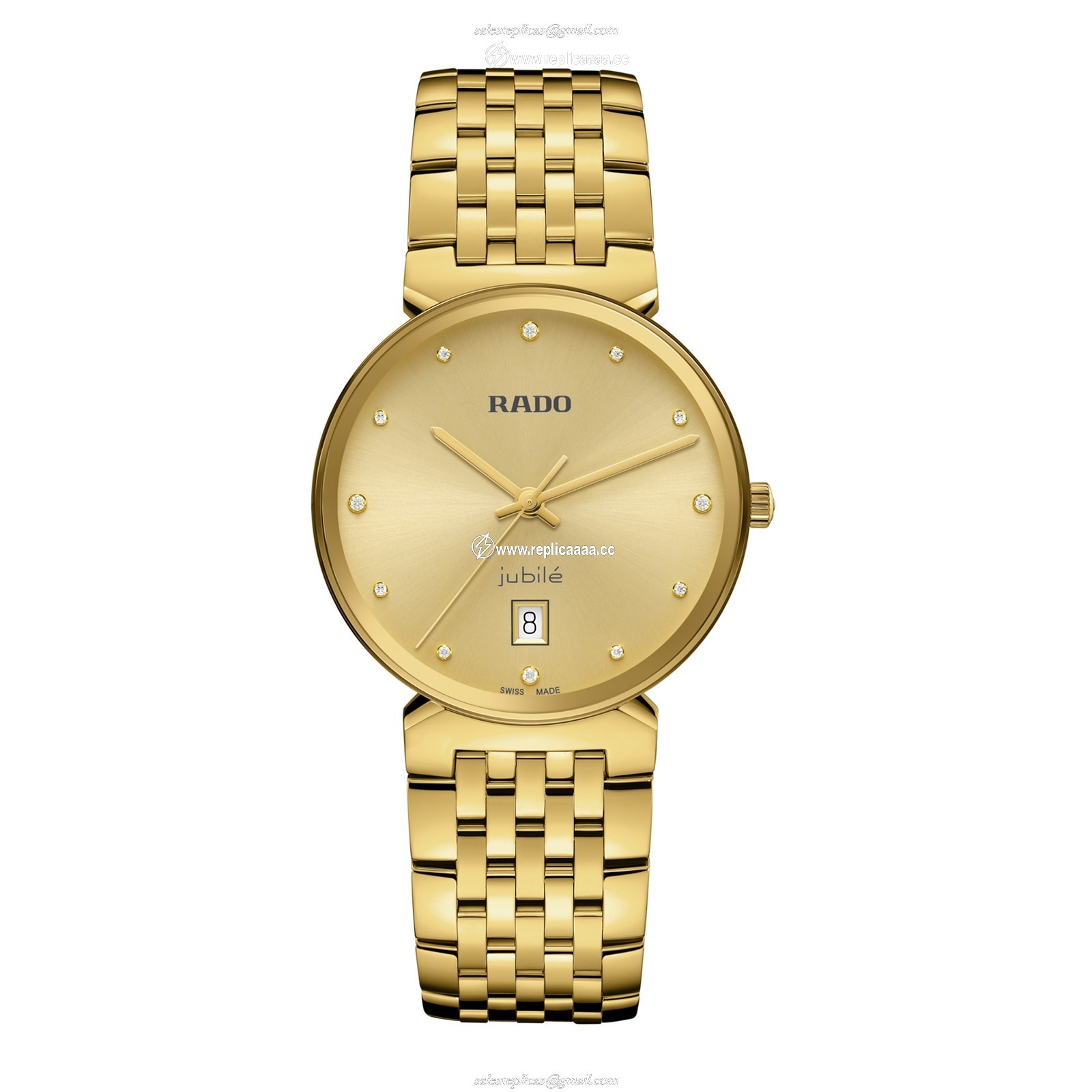 Rado Florence Diamonds 38mm Unisex details R48914713 1 Rado Florence Diamonds 38mm Unisex details R48914713