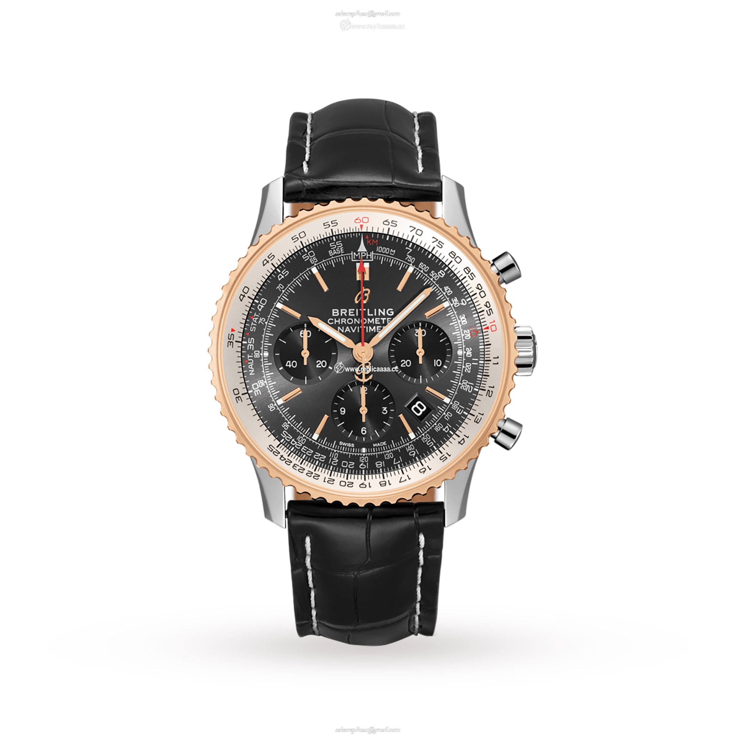 Breitling Navitimer B01 43 Chronograph details UB0121211F1P1 1 Breitling Navitimer B01 43 Chronograph details UB0121211F1P1