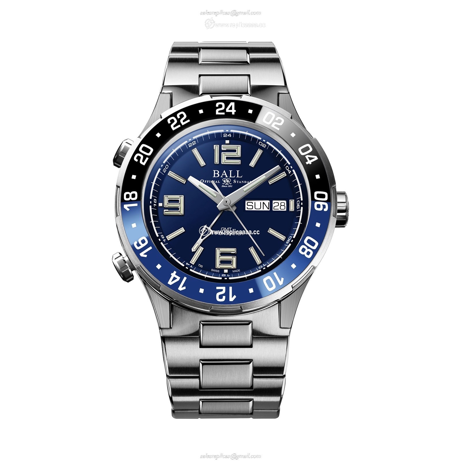 BALL Roadmaster Marine GMT Ceramic 40mm Limited Edition Mens details Black DG3000A-S1CJ-BE 1 BALL Roadmaster Marine GMT Ceramic 40mm Limited Edition Mens details Black DG3000A-S1CJ-BE