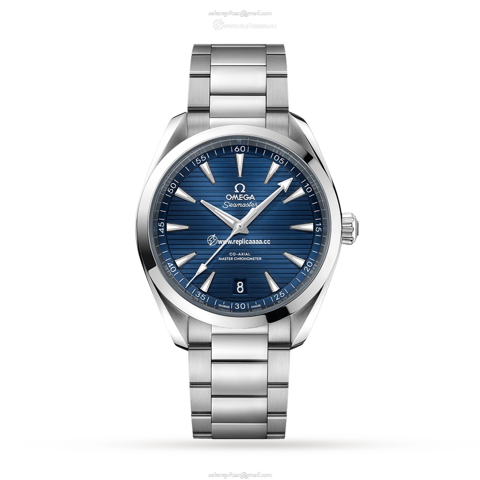 Omega Seamaster Aqua Terra Co-Axial Blue 41mm Mens details O22010412103004