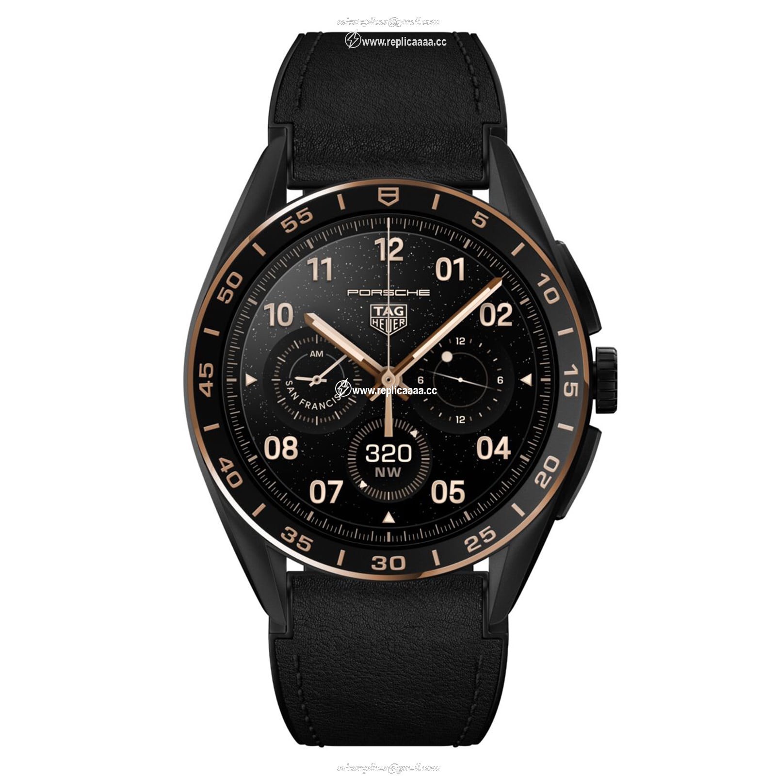 TAG Heuer Connected Calibre E4 Bright Black Edition 45mm Mens details SBR8A83.BT6302 1 TAG Heuer Connected Calibre E4 Bright Black Edition 45mm Mens details SBR8A83.BT6302