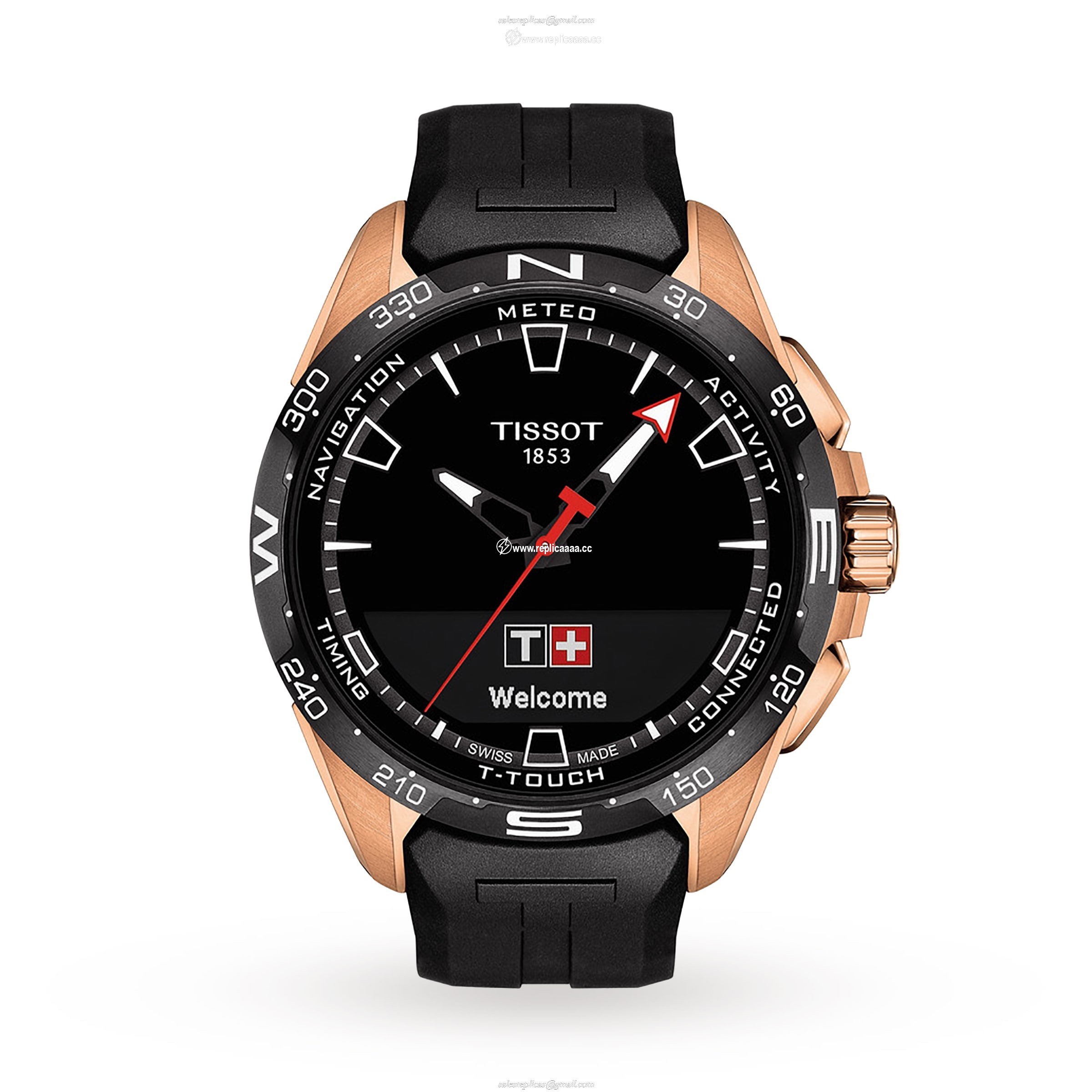 Tissot T-Touch Connect Solar 47.5mm Mens details T1214204705102