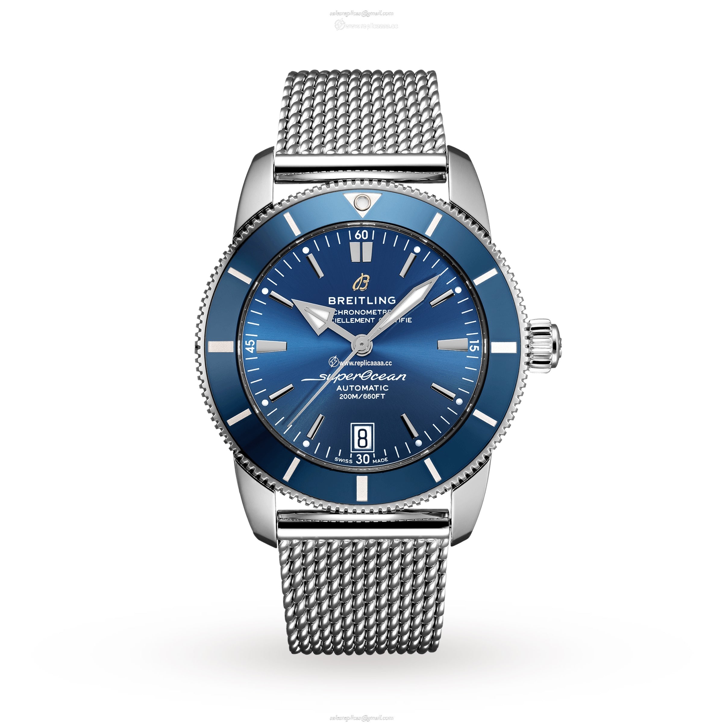 Breitling Superocean Heritage B20 Automatic 42 Stainless Steel details AB2010161C1A1