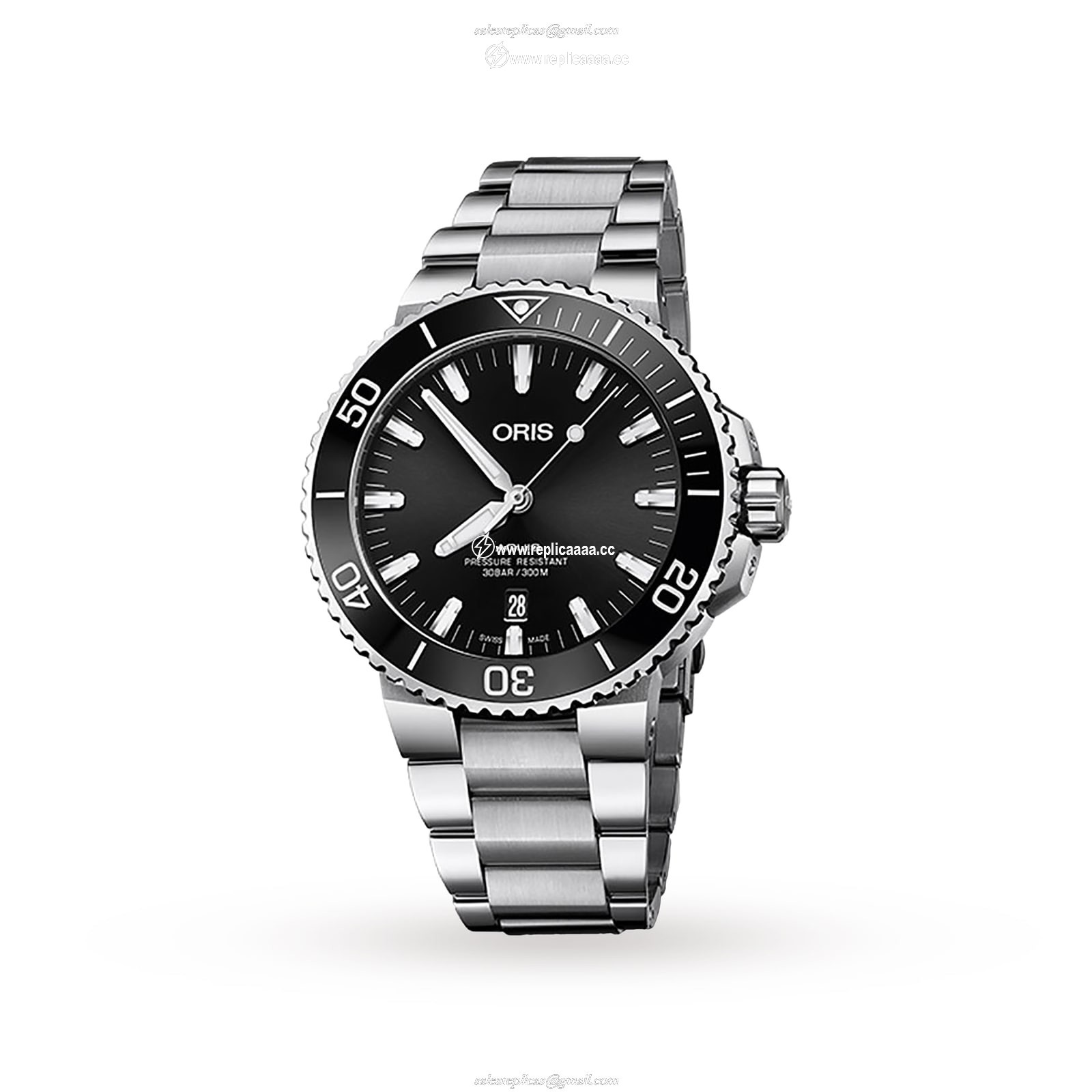 Oris Aquis Diver Stainless Steel 39.5mm Mens details 01 733 7732 4134-07 8 21 05PEB 1 Oris Aquis Diver Stainless Steel 39.5mm Mens details 01 733 7732 4134-07 8 21 05PEB