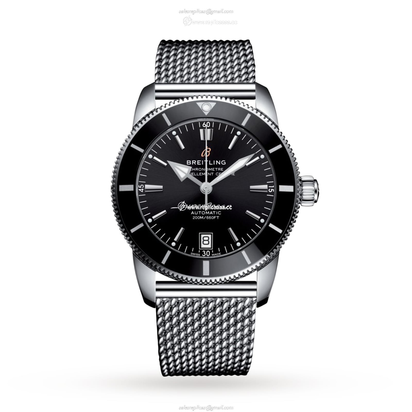 Breitling Superocean Heritage B20 Automatic 42 Stainless Steel details AB2010121B1A1 1 Breitling Superocean Heritage B20 Automatic 42 Stainless Steel details AB2010121B1A1