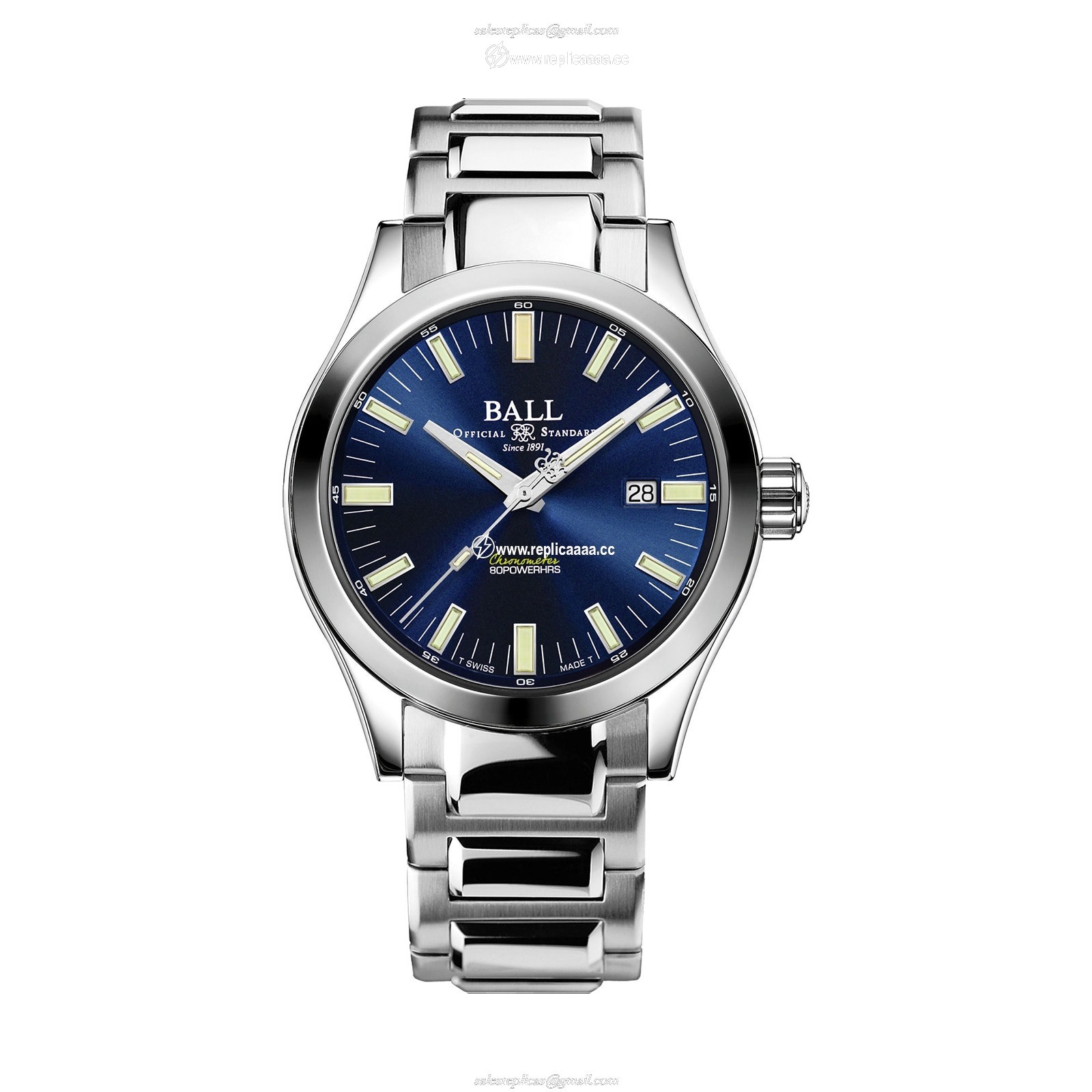 BALL Engineer M 43mm Mens details Blue NM2128C-S1C-BE 1 BALL Engineer M 43mm Mens details Blue NM2128C-S1C-BE