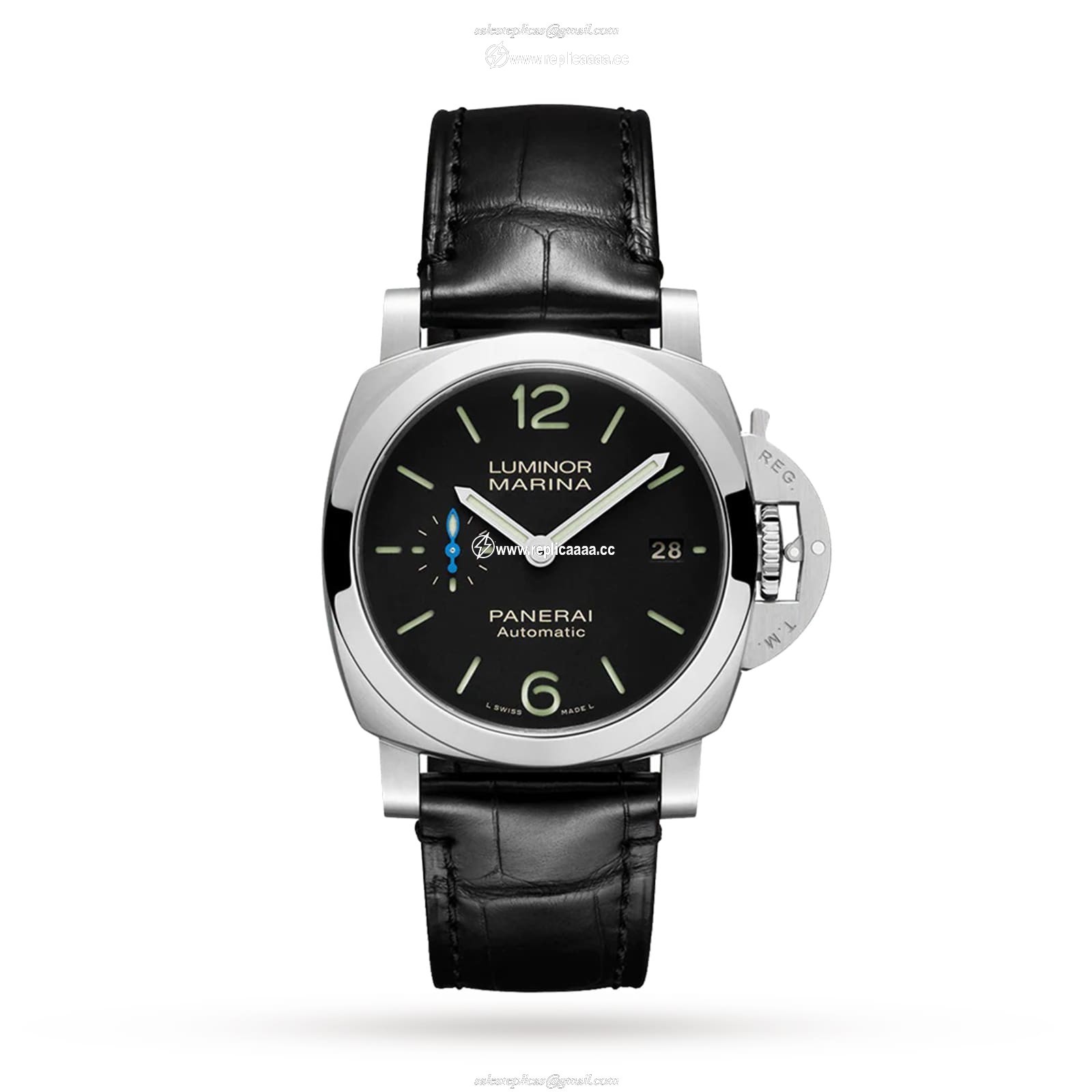 Panerai Luminor Quaranta Automatic 40mm Mens details PAM01372 1 Panerai Luminor Quaranta Automatic 40mm Mens details PAM01372