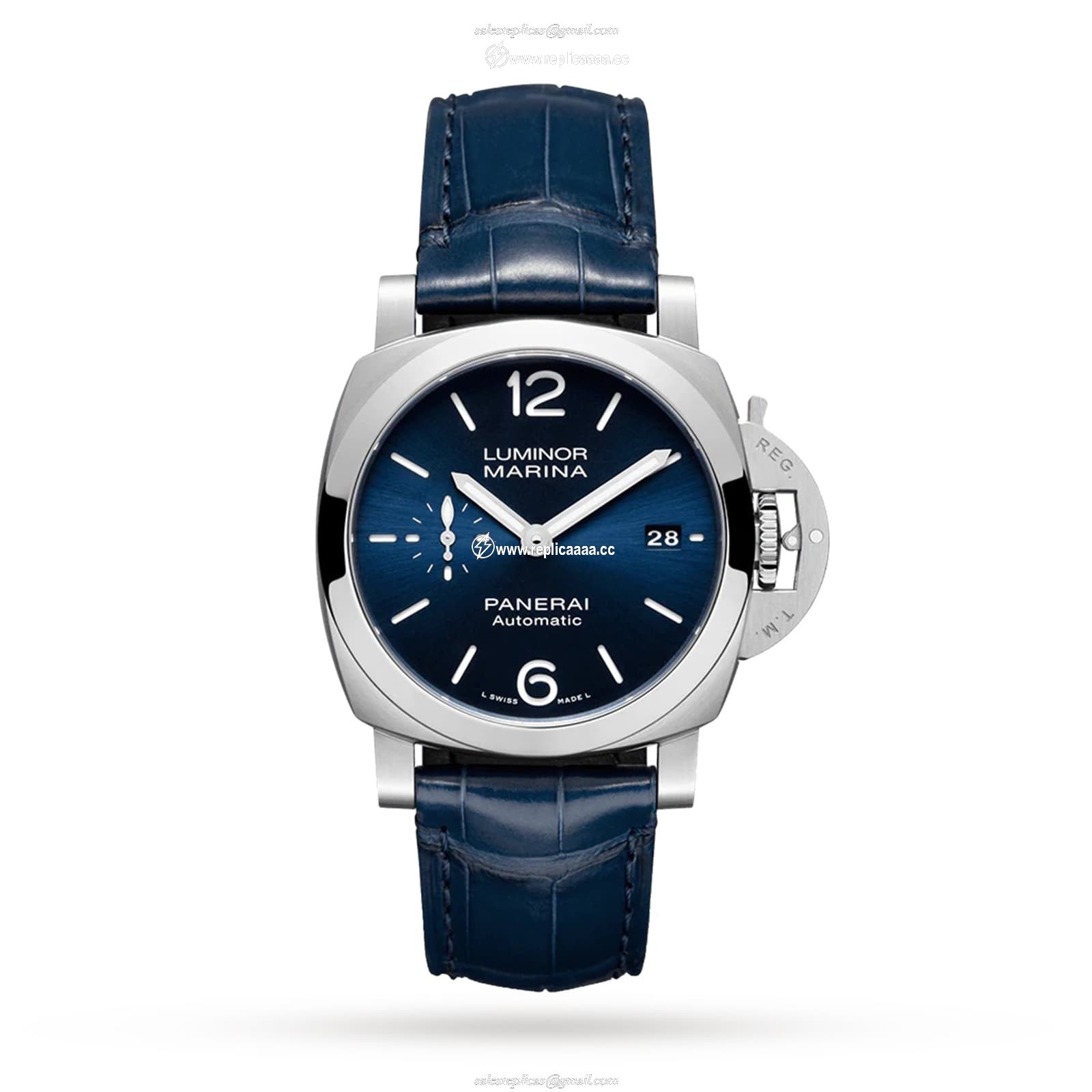 Panerai Luminor Quaranta Automatic 40mm Mens details PAM01370 1 Panerai Luminor Quaranta Automatic 40mm Mens details PAM01370