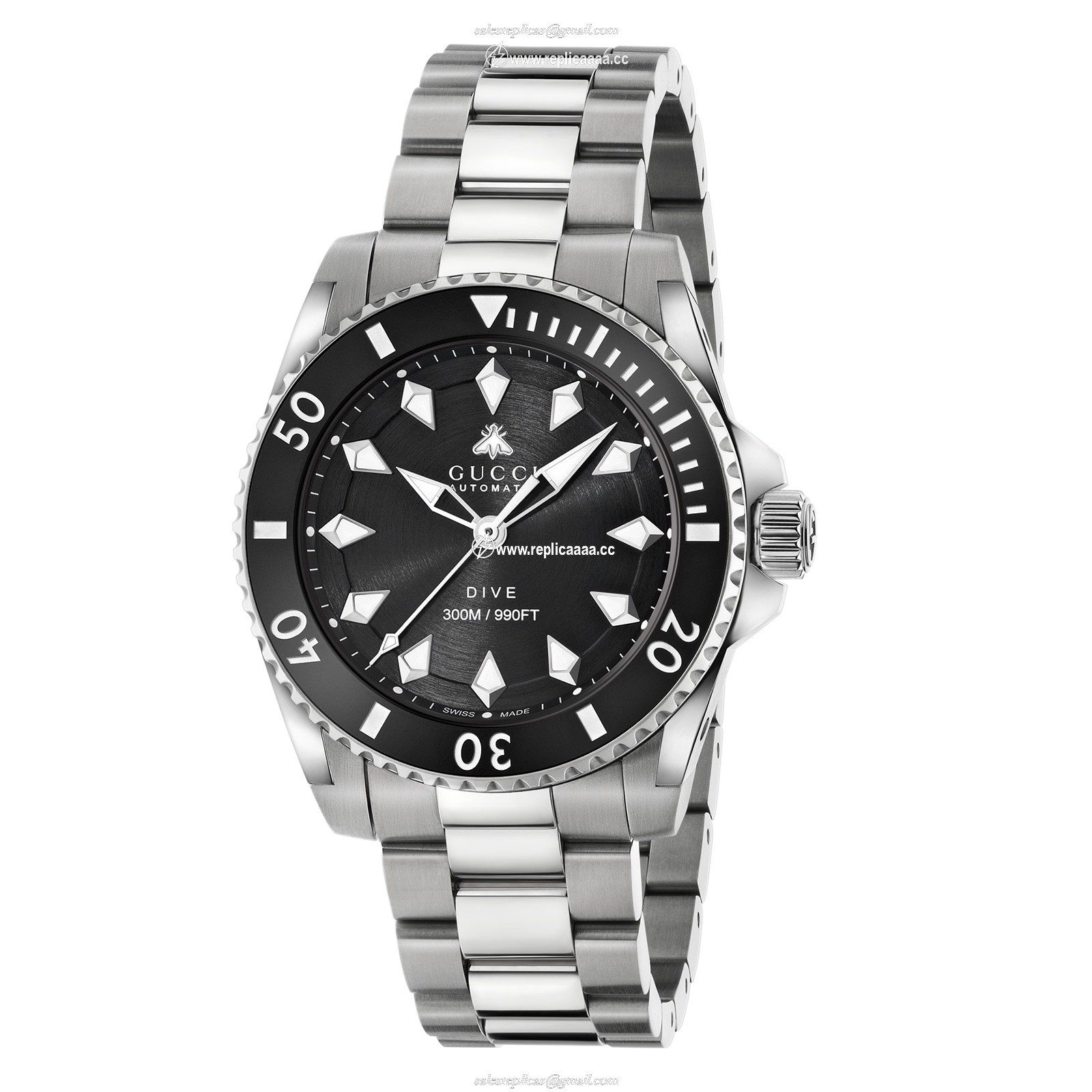 Gucci Dive details 40mm YA136353 1 Gucci Dive details 40mm YA136353
