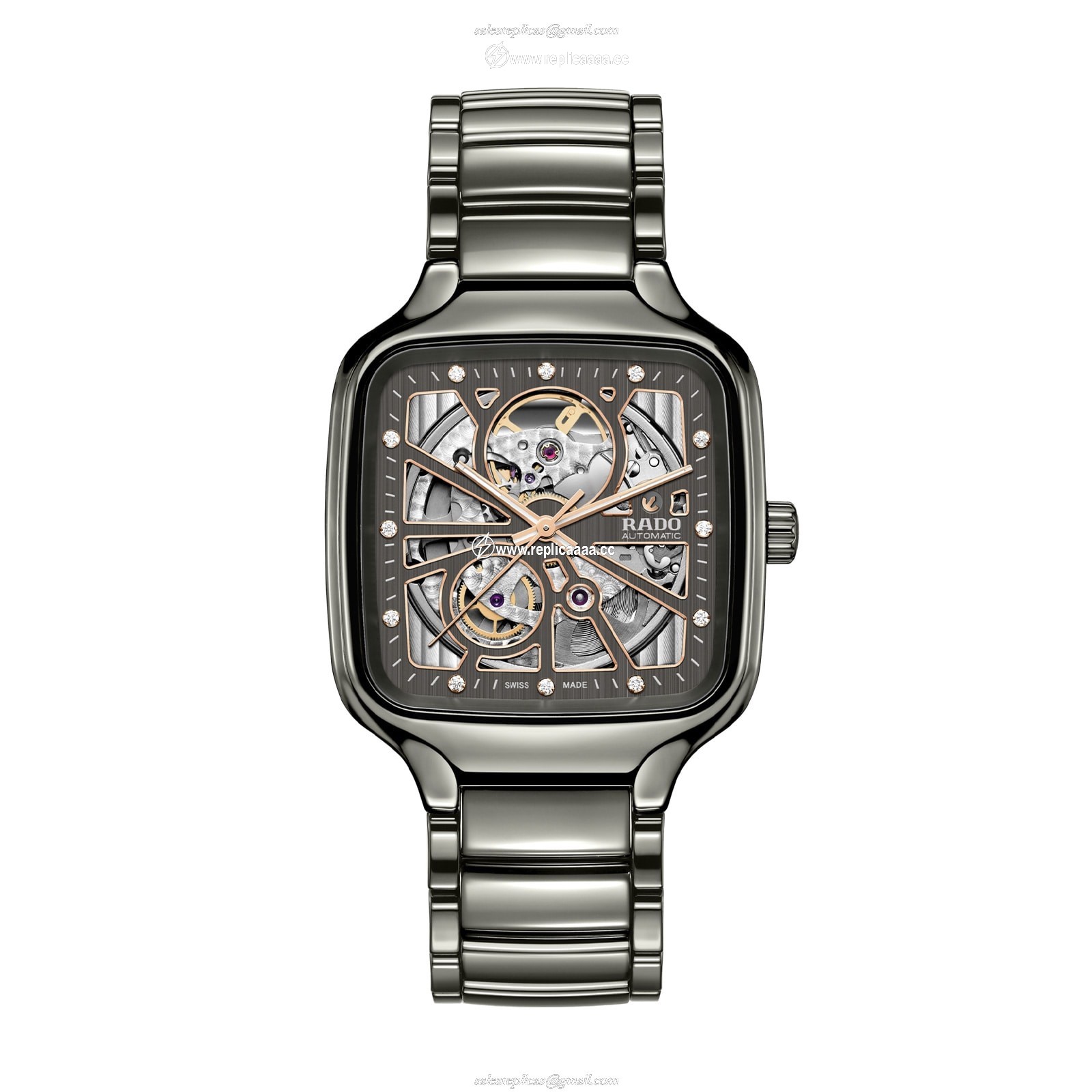 Rado True Square Skeleton Dial R27083712