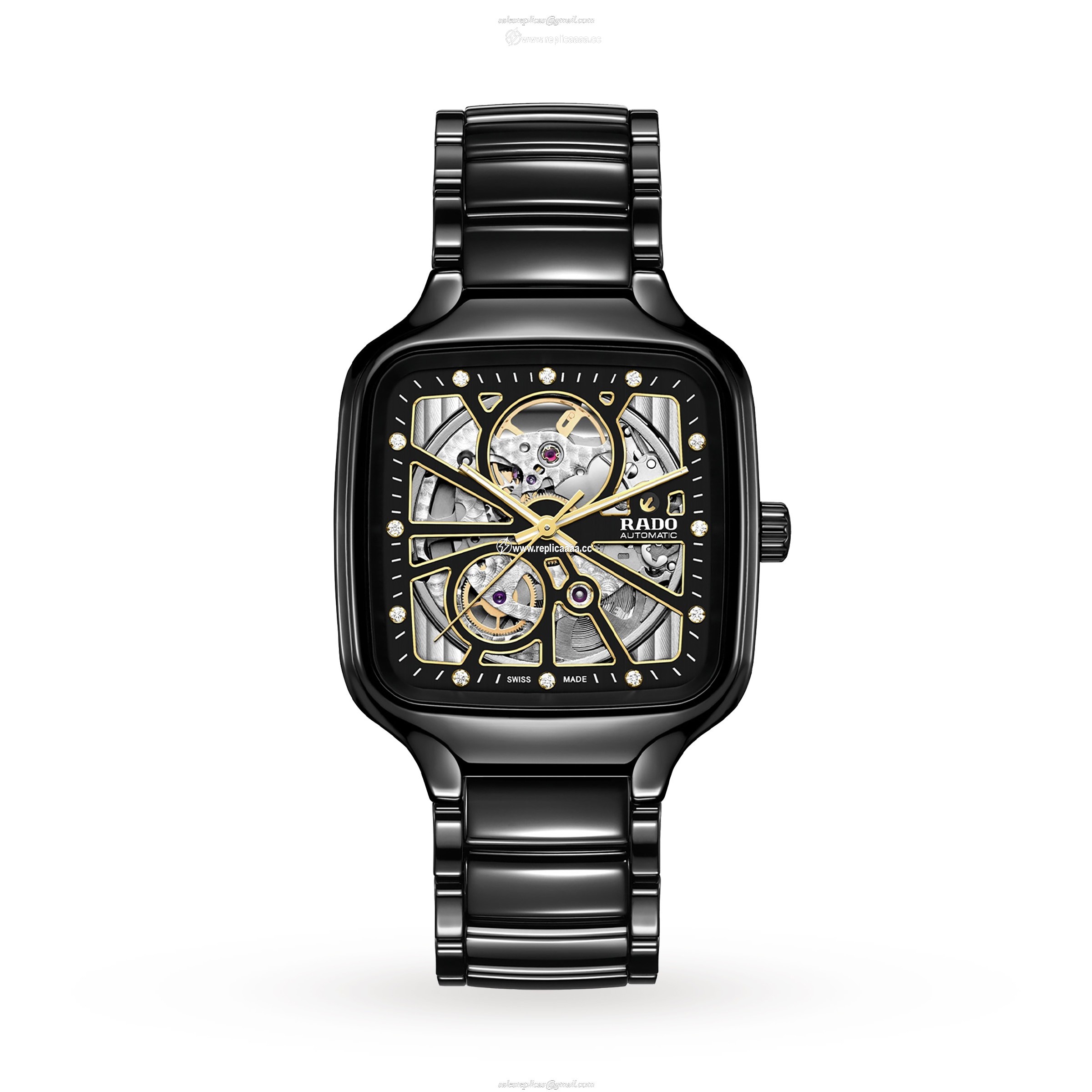 Rado True Square Automatic Open Heart 38mm R27086712