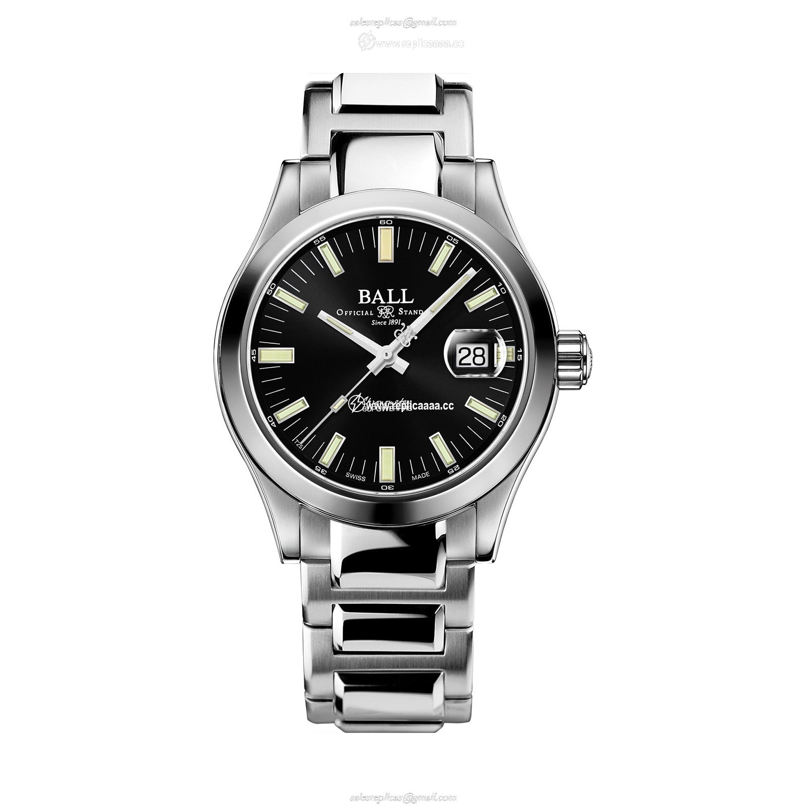 BALL Engineer M Marvelight 40mm Mens details Black NM9032C-S1CJ-BK