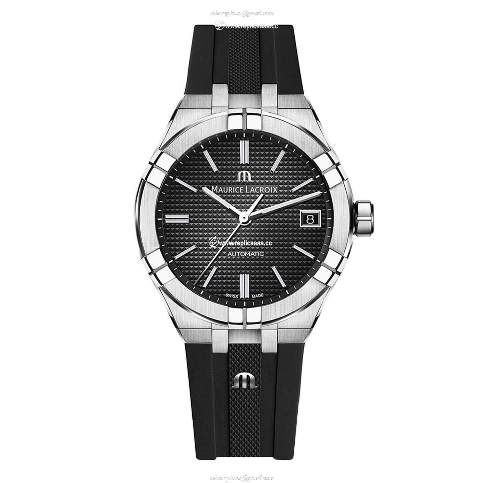 Maurice Lacroix Aikon Automatic 39mm Unisex details AI6007-SS000-330-2