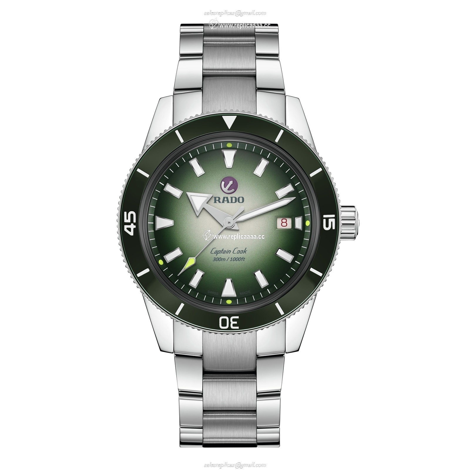 Rado Captain Cook X Cameron Norrie Limited Edition 42mm Mens details 3 Strap Set R32149318 1 Rado Captain Cook X Cameron Norrie Limited Edition 42mm Mens details 3 Strap Set R32149318