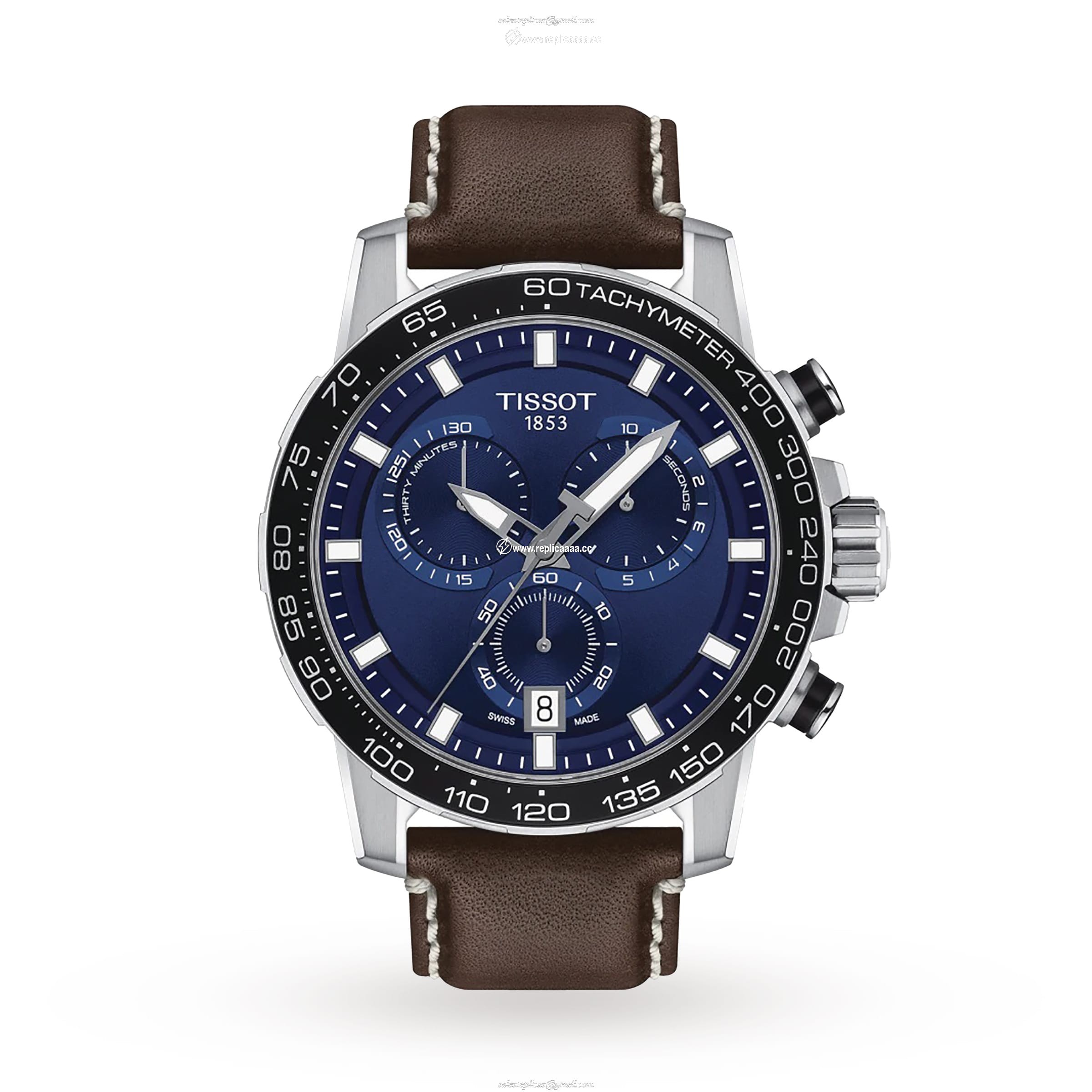 Tissot T-Sport Supersport Chrono 45.5mm Mens details T1256171604100
