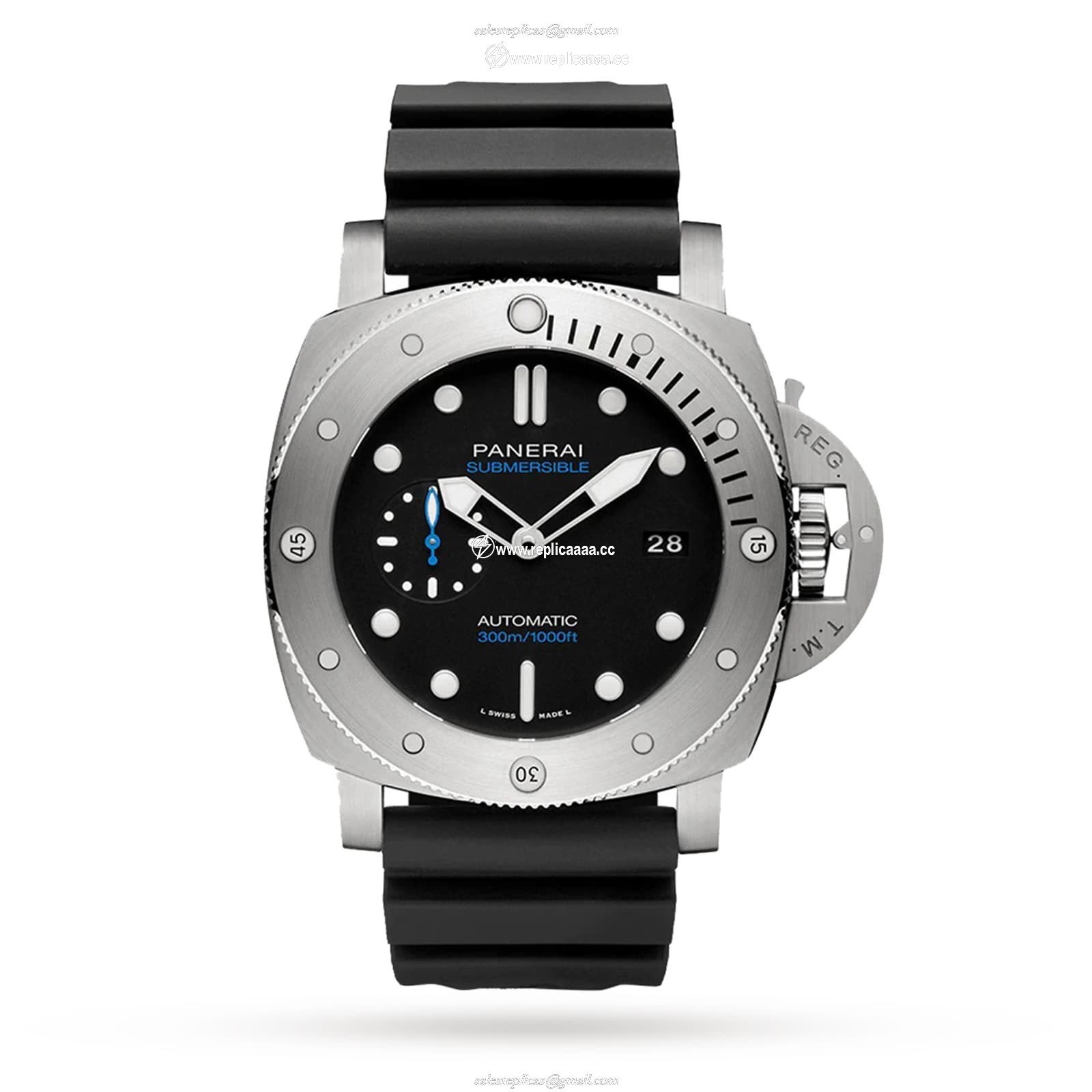 Panerai Submersible 47mm Mens details PAM02305