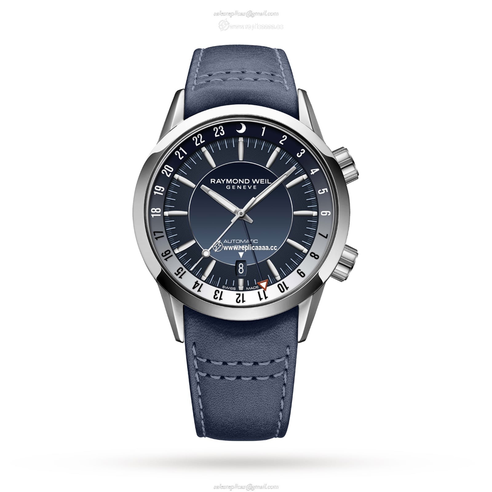 Raymond Weil Freelancer 40mm Mens details Blue 2761-STC-50001 1 Raymond Weil Freelancer 40mm Mens details Blue 2761-STC-50001