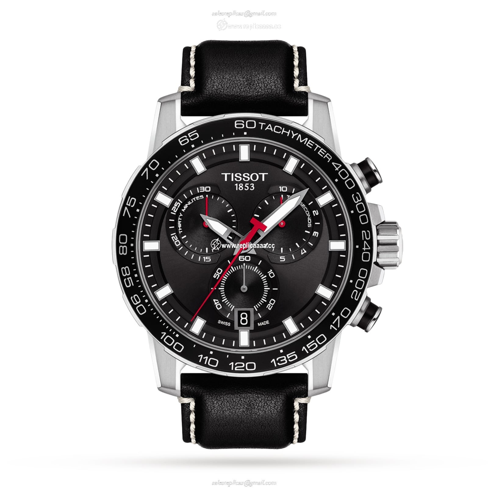Tissot Supersport 45.5mm Mens details T1256171605100 1 Tissot Supersport 45.5mm Mens details T1256171605100