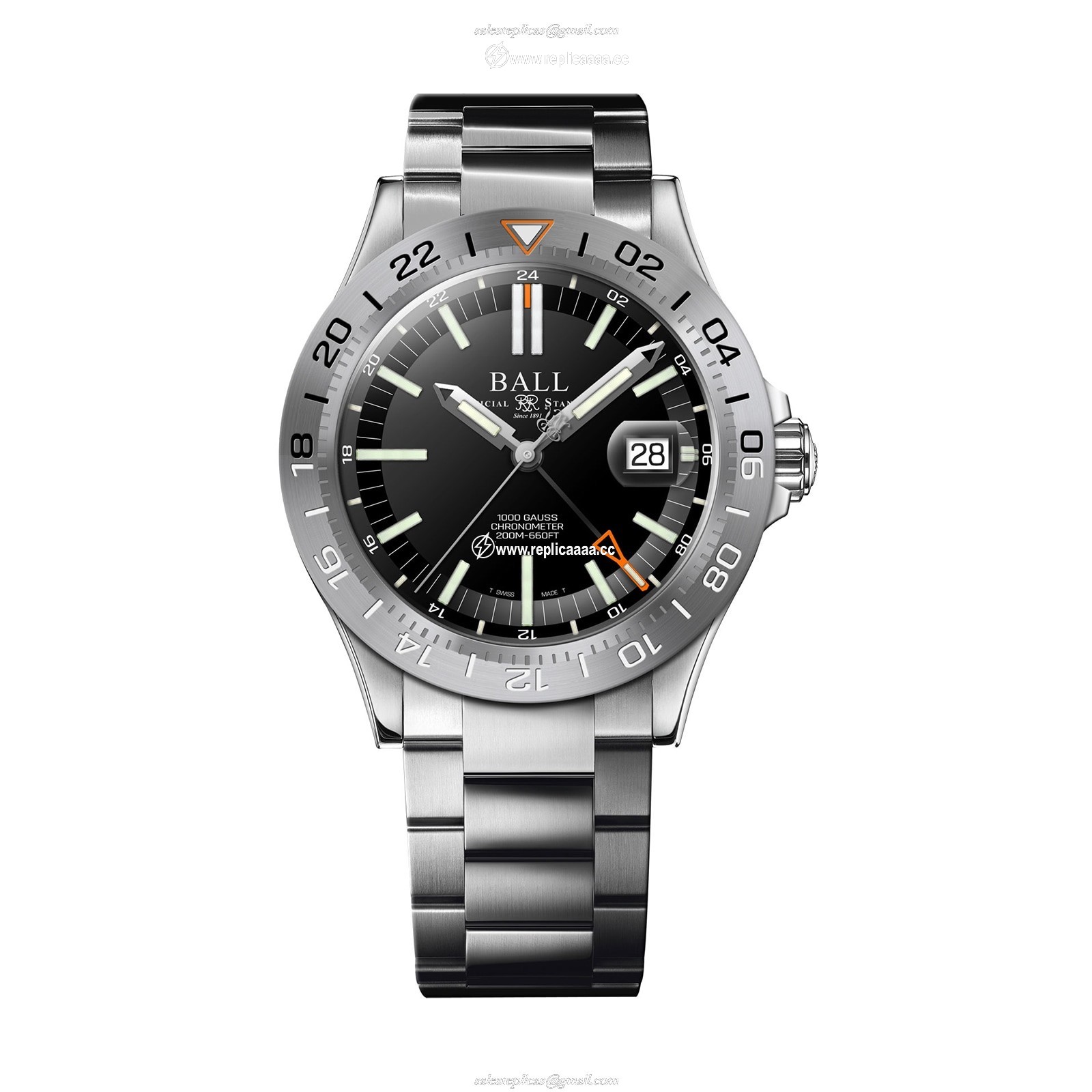 BALL Engineer III Outlier 40mm Limited Edition Mens details Black DG9000B-S1C-BK