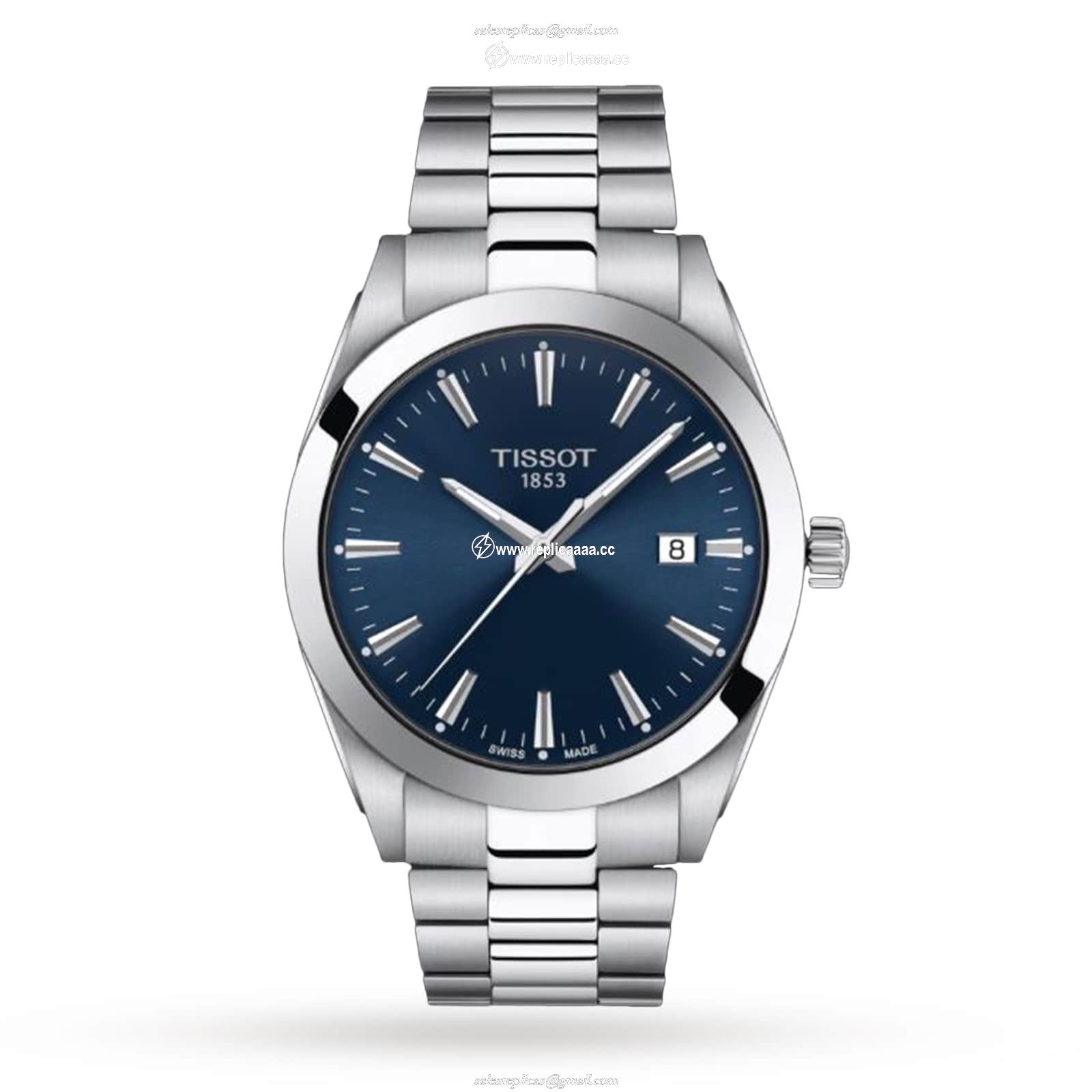Tissot T-Classic Gentleman 40mm Mens details T1274101104100