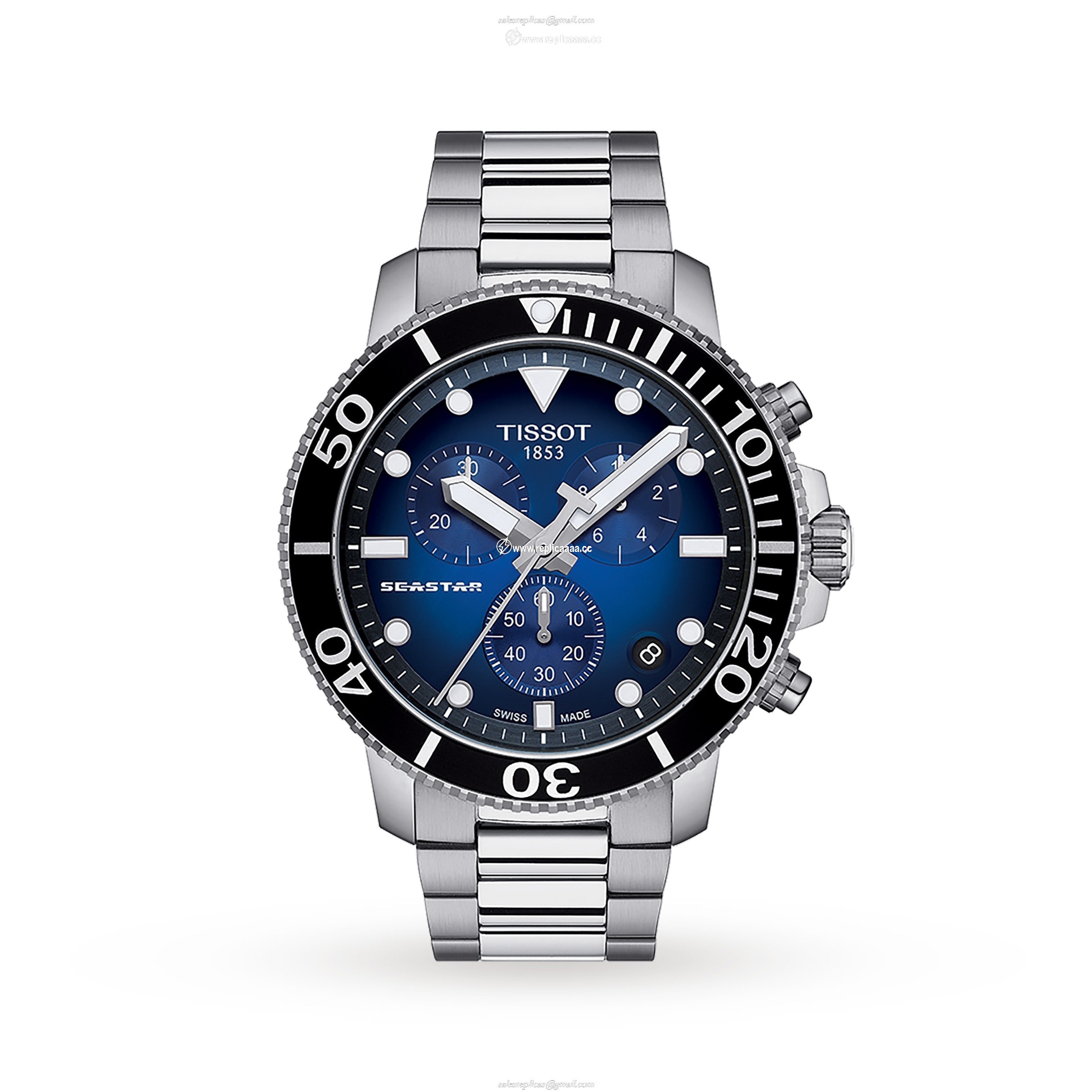 Tissot T-Sport Seastar 45.5mm Mens details T1204171104101 1 Tissot T-Sport Seastar 45.5mm Mens details T1204171104101