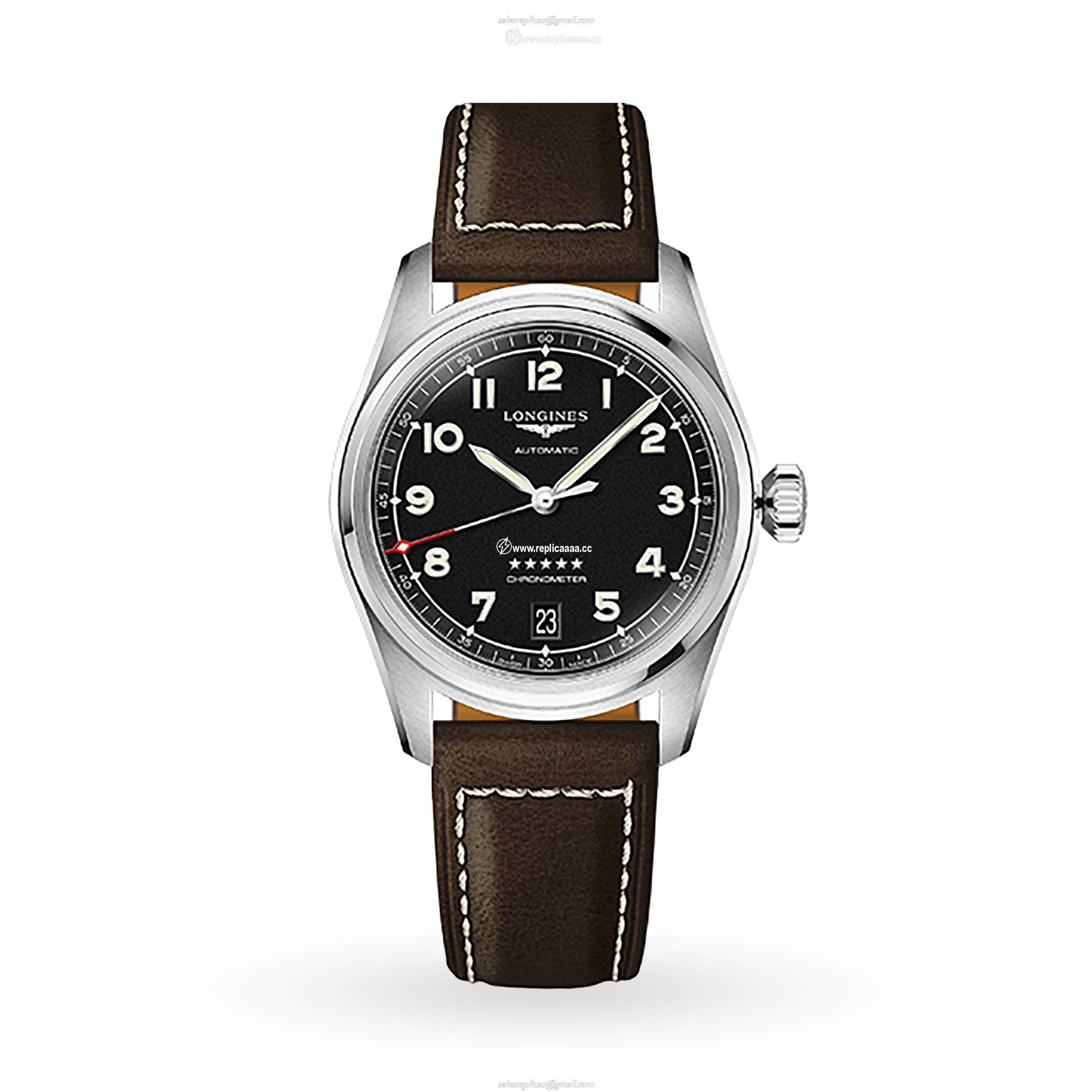 Longines Spirit 37mm Unisex details L34104530 1 Longines Spirit 37mm Unisex details L34104530