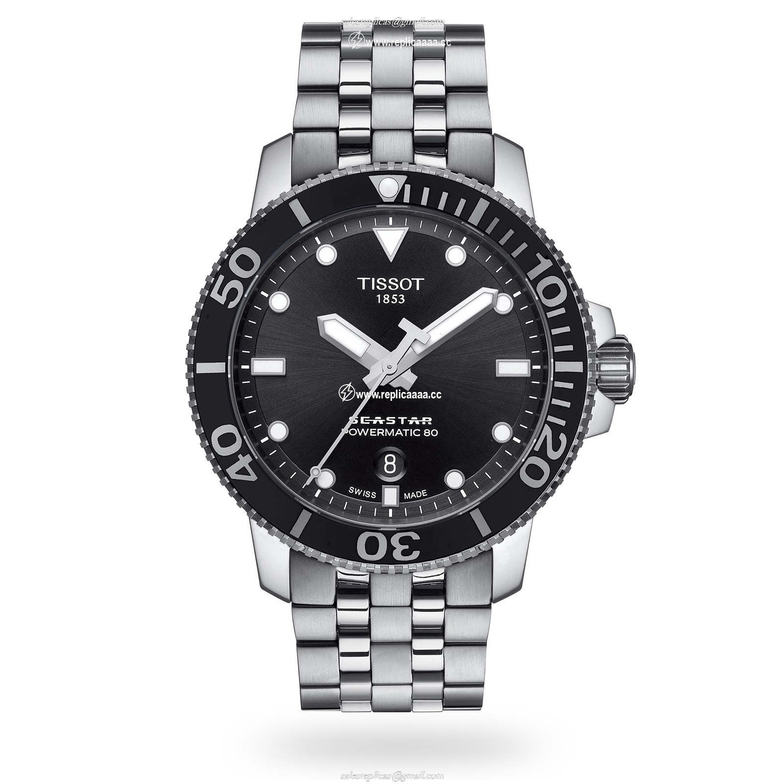 Tissot T-Sport Seastar 1000 43mm Mens details T1204071105100 1 Tissot T-Sport Seastar 1000 43mm Mens details T1204071105100