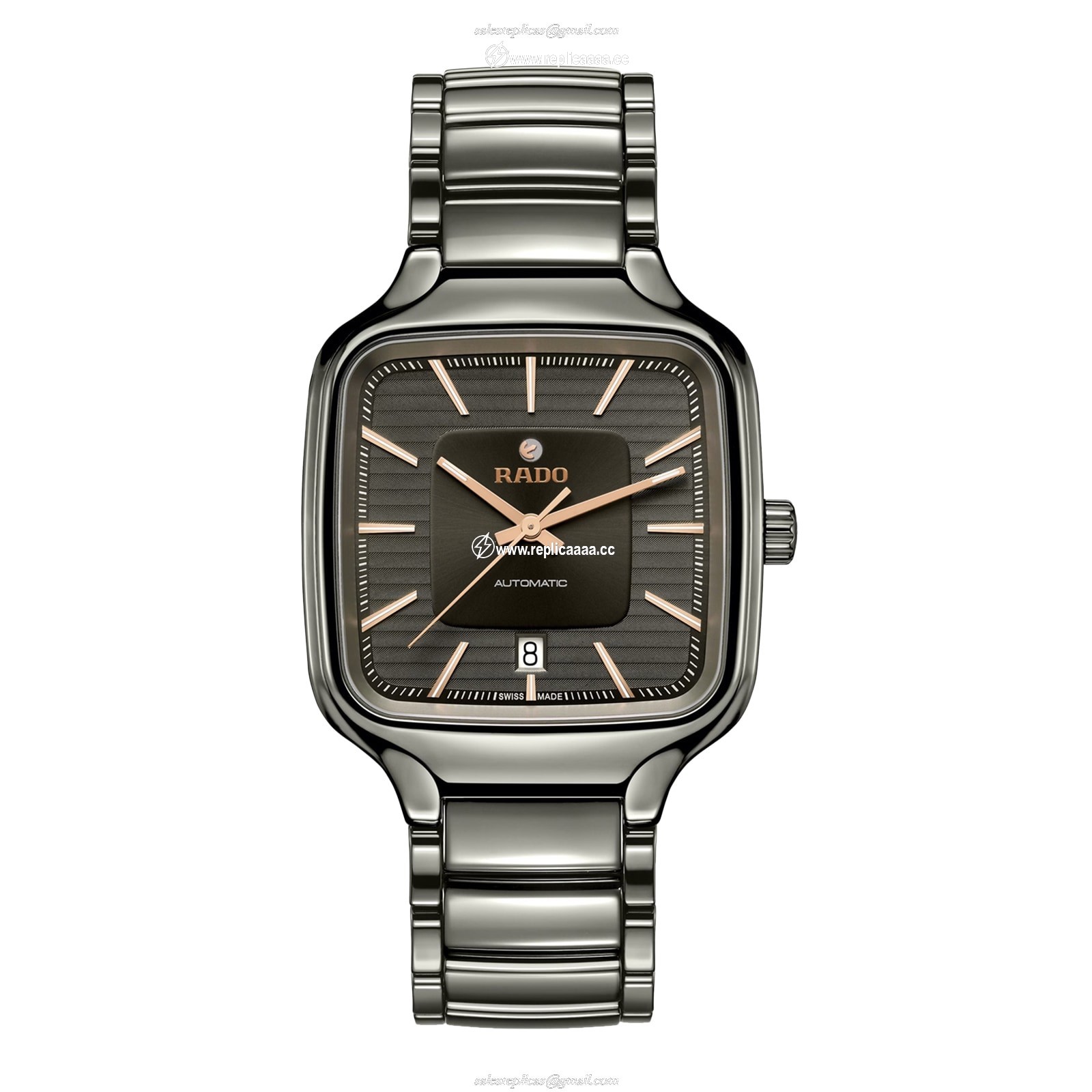 Rado True Square Automatic 38mm Unisex details R27077102