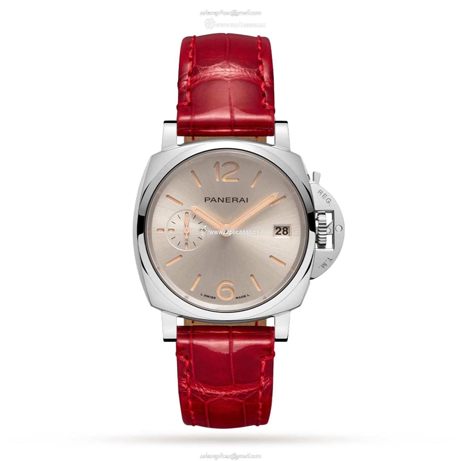 Panerai Luminor Due 38mm Mens details PAM01248 1 Panerai Luminor Due 38mm Mens details PAM01248