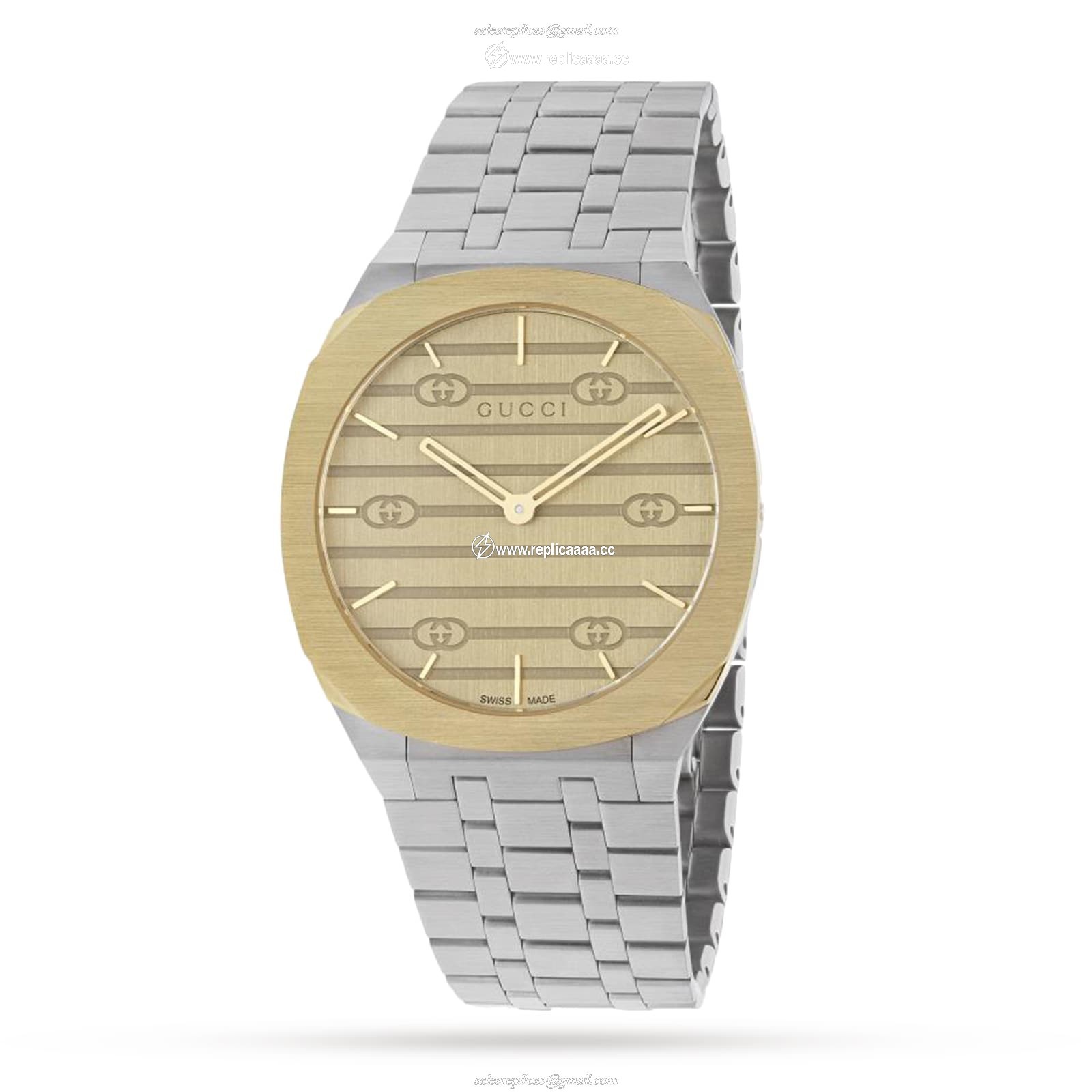 Gucci Gucci 25H details 38mm YA163405 1 Gucci Gucci 25H details 38mm YA163405