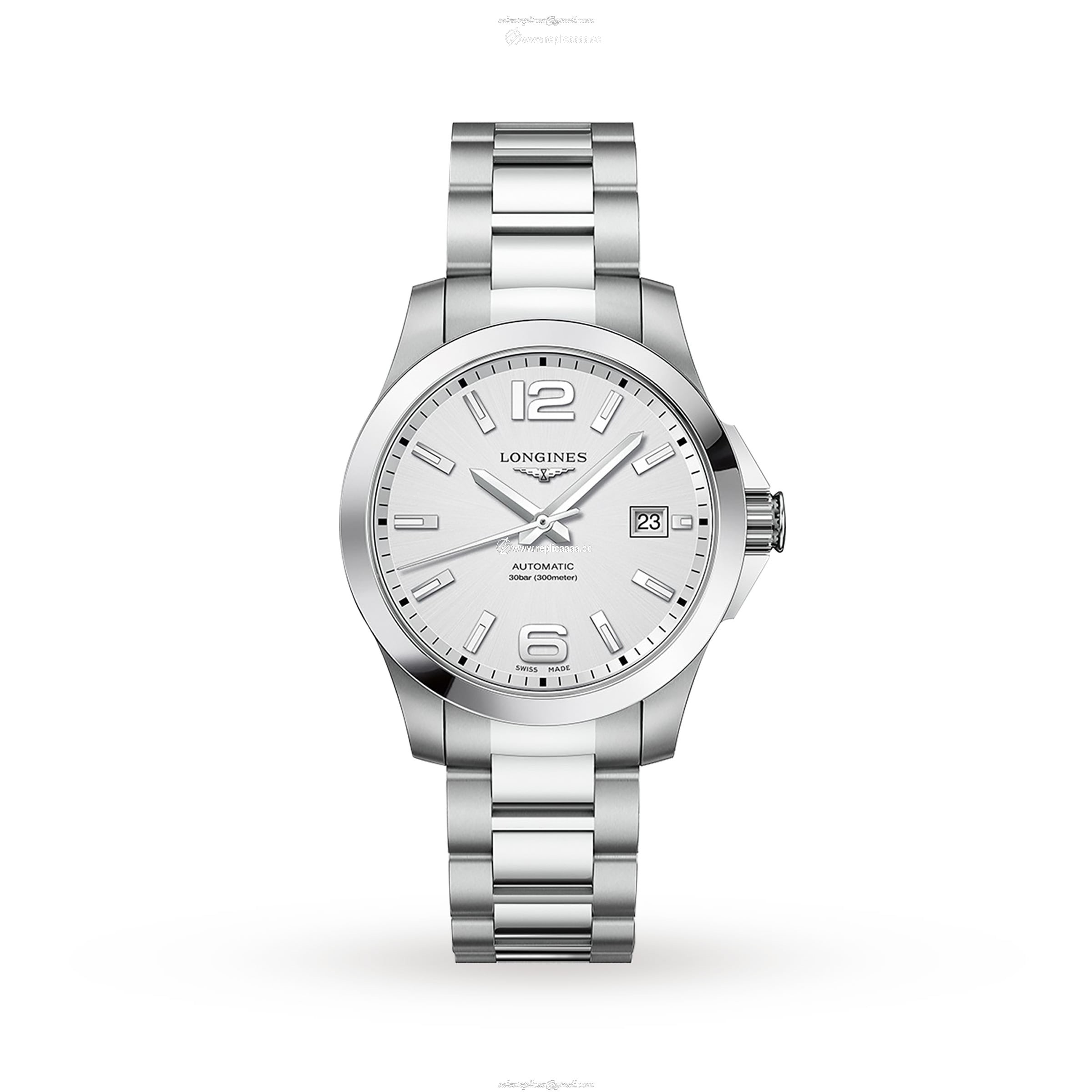 Longines Conquest 39mm Mens details L37764766