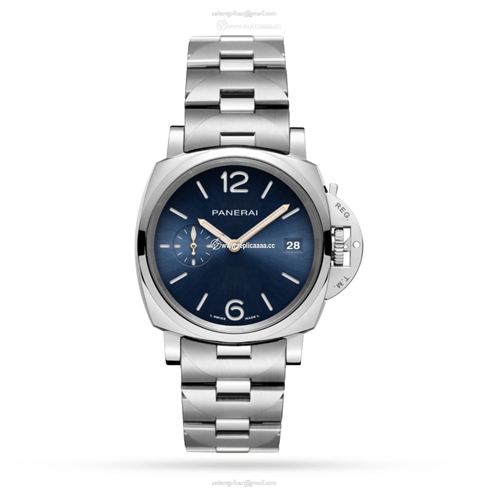 Panerai Luminor Due 38mm Mens details PAM01123