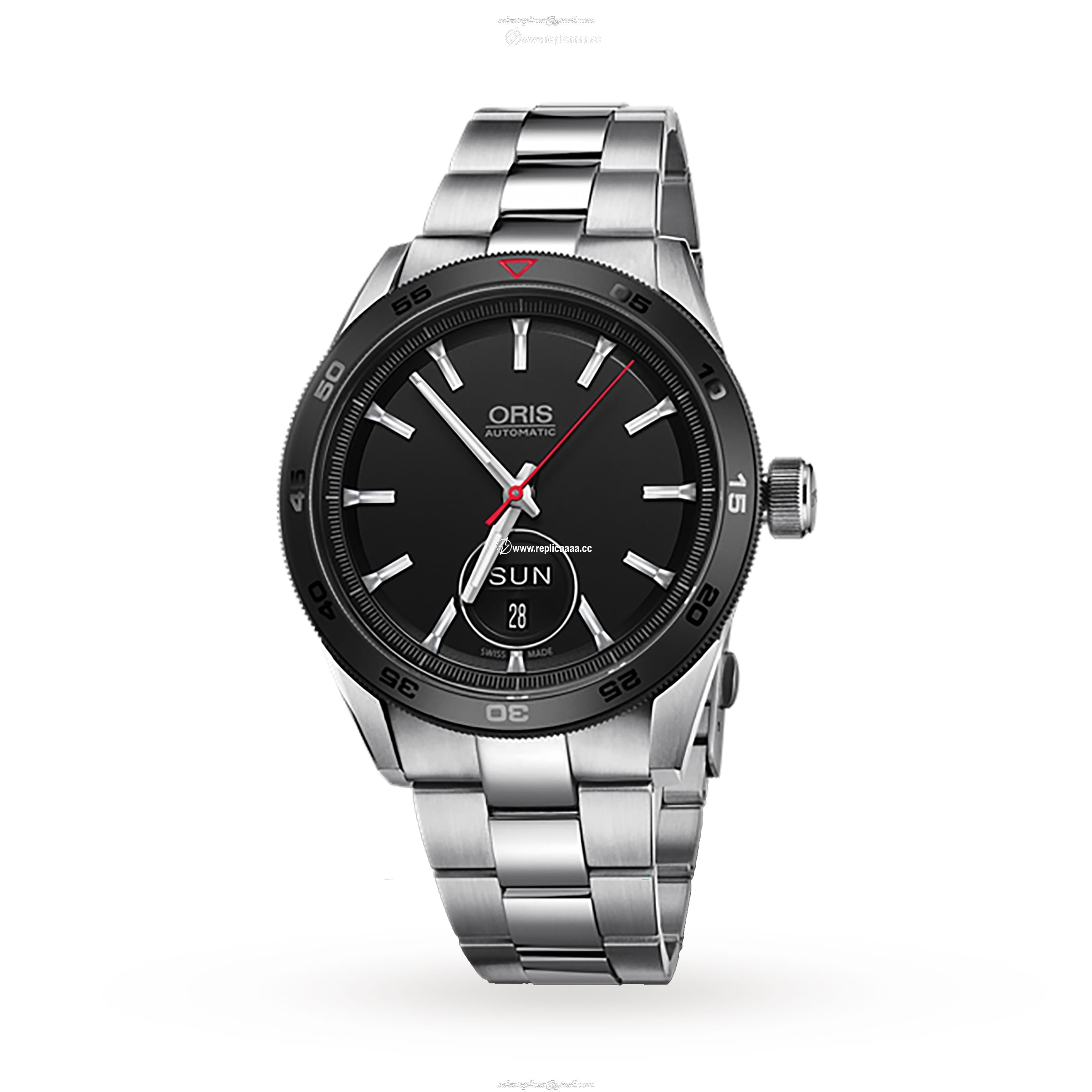 Oris Artix GT 42mm Mens details 01 735 7662 4424-07 8 21 87