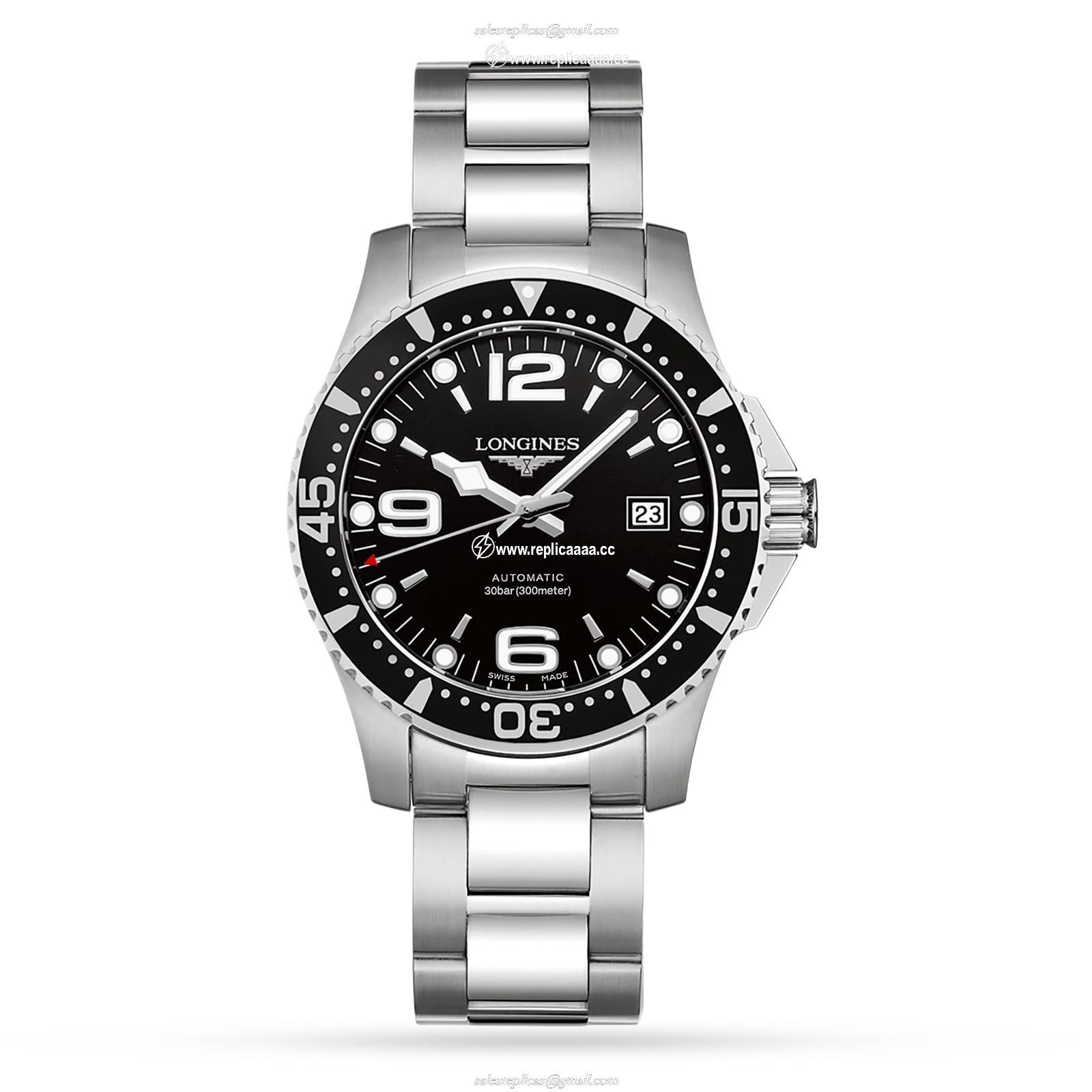 Longines HydroConquest 41mm Mens details L37424566 1 Longines HydroConquest 41mm Mens details L37424566