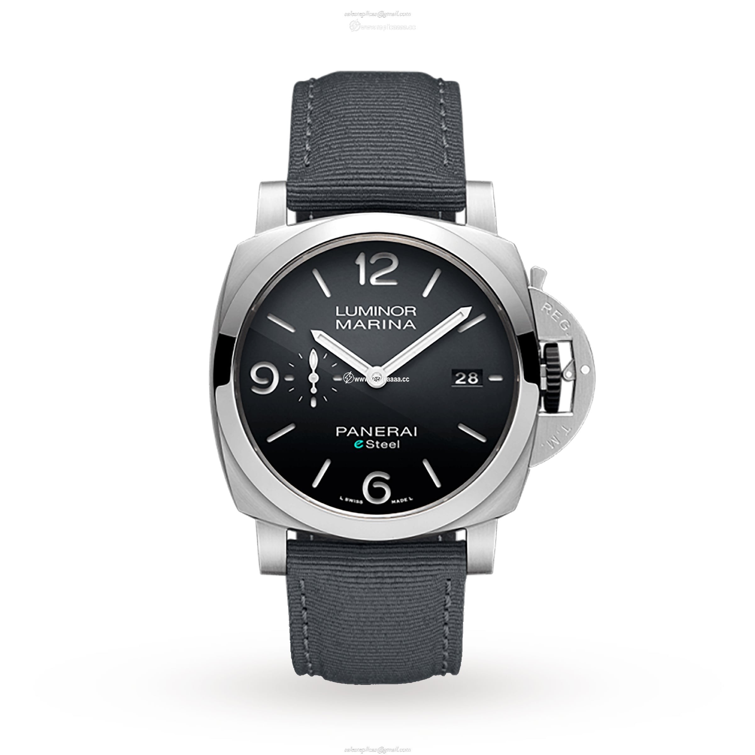 Panerai Luminor Marina ESteel Grigio Roccia PAM01358 1 Panerai Luminor Marina ESteel Grigio Roccia PAM01358